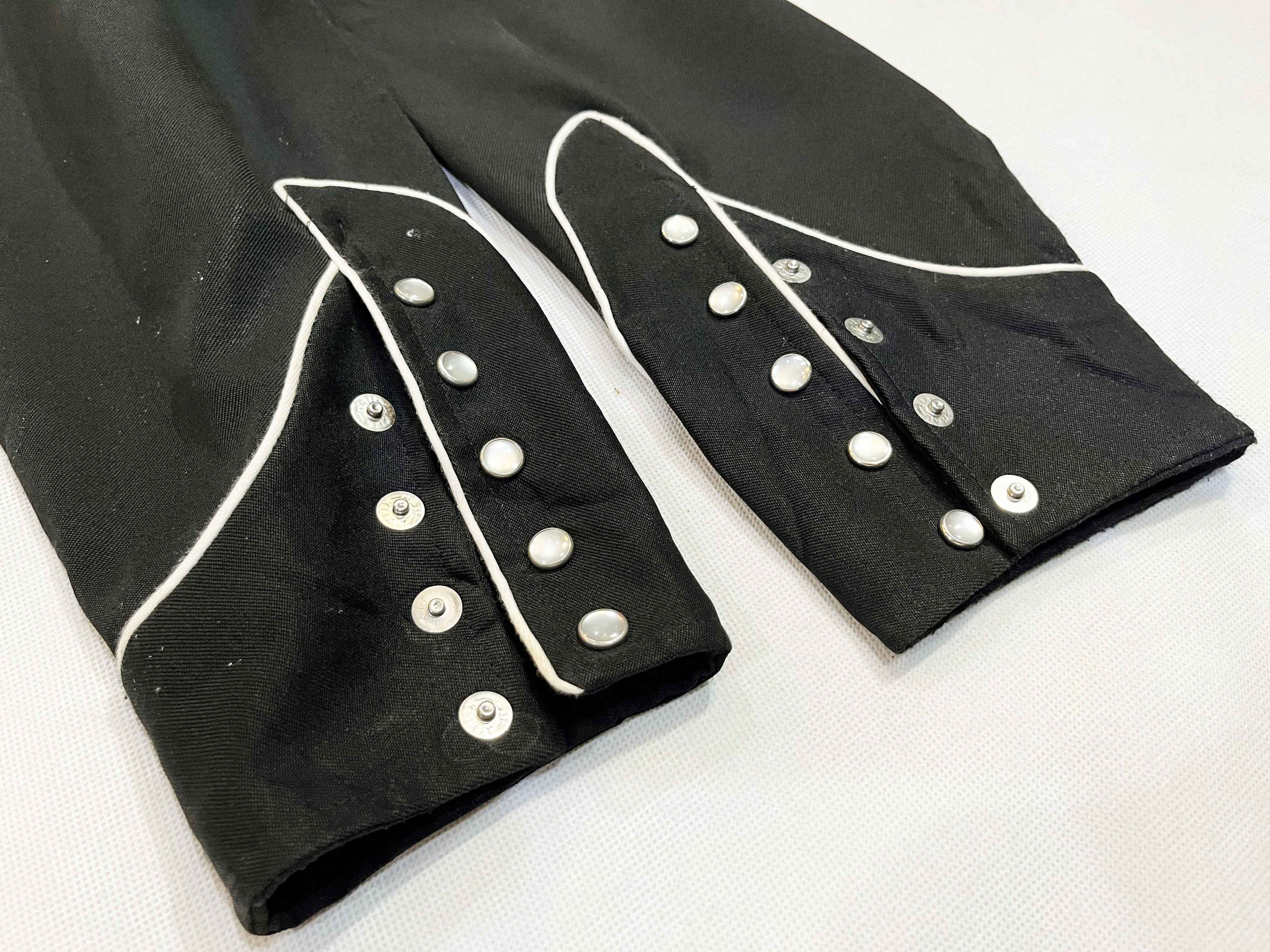 Vintage Vintage H Bar C Western Cowboy Embroidered Snap Button Shirt Size US L / EU 52-54 / 3 - 9 Thumbnail