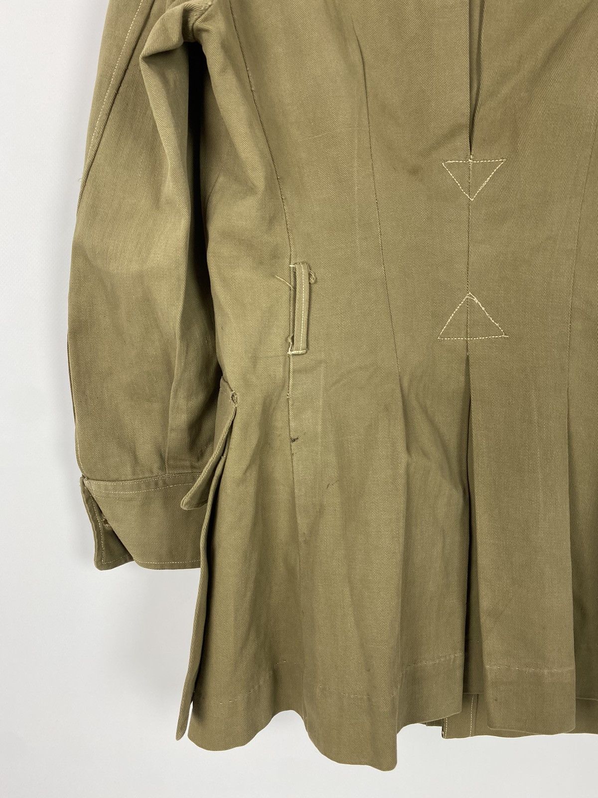 Vintage 1940s Vintage WW2 RAF British Air Force Drill Bush Jacket Size US S / EU 44-46 / 1 - 16 Thumbnail