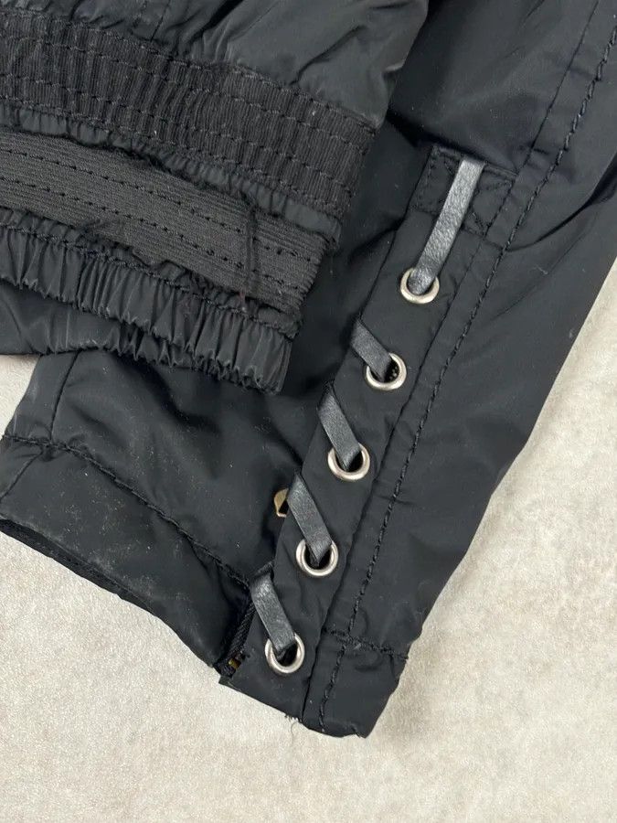 Marithe + Francois Girbaud 2000s Marithé + François Girbaud Black Nylon Studded Skull Puffer Jacket Size US L / EU 52-54 / 3 - 9 Thumbnail