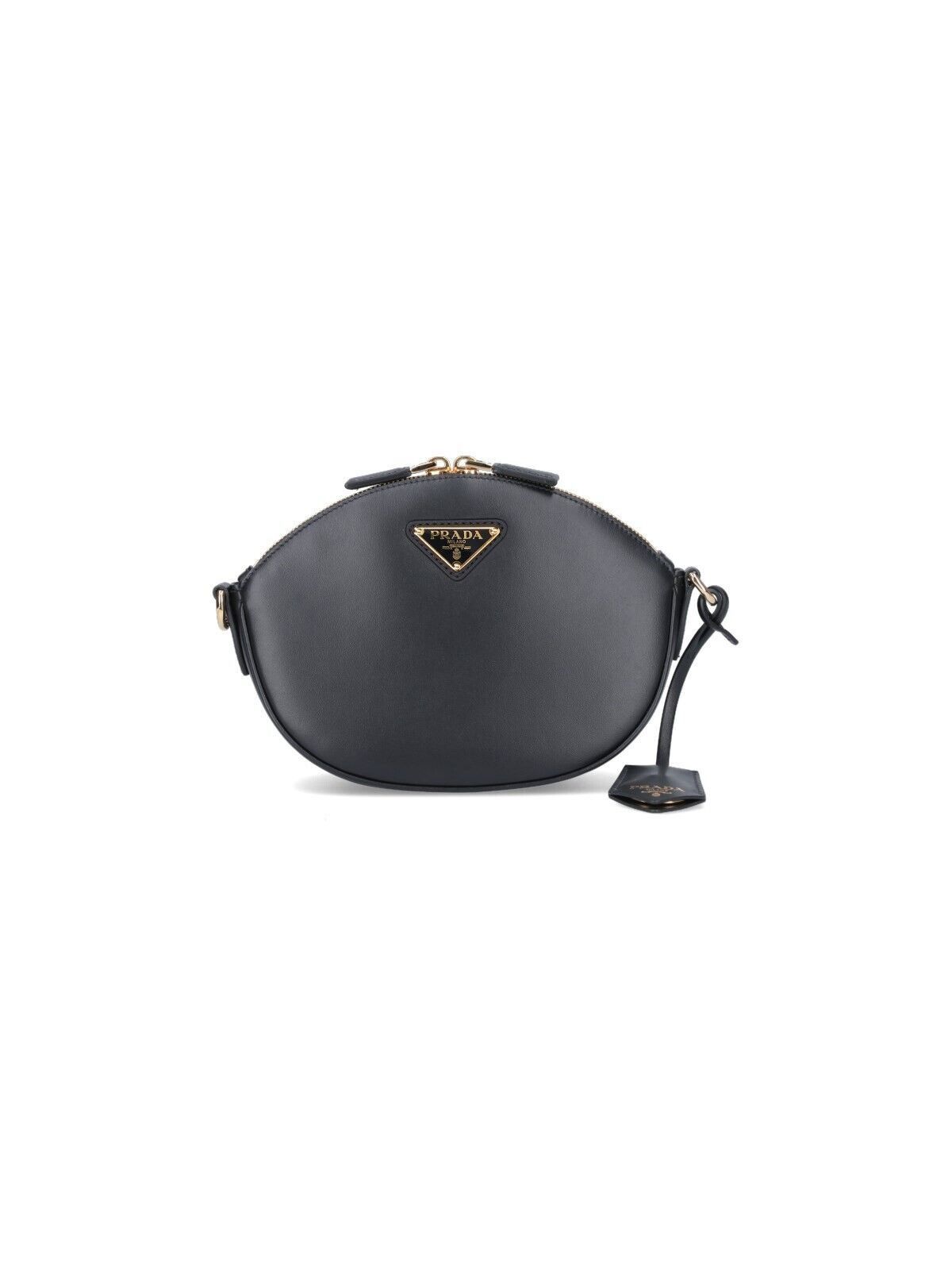 Prada PRADA Mini Black Leather Shoulder Bag New And Authentic Size ONE SIZE - 1 Thumbnail