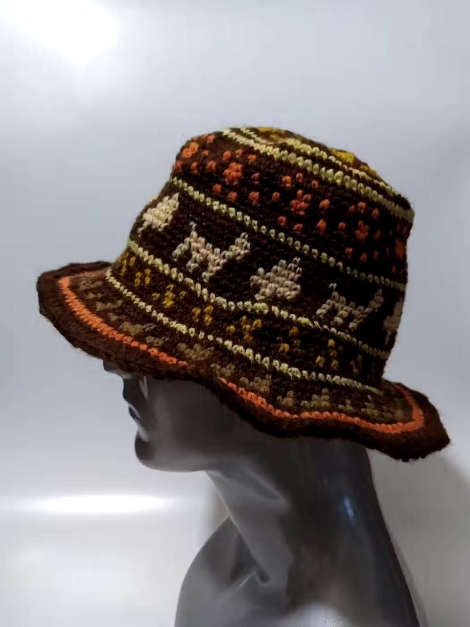 image of Art x Navajo Wool Bucket Hats Made In Nepal in Mix, Men's