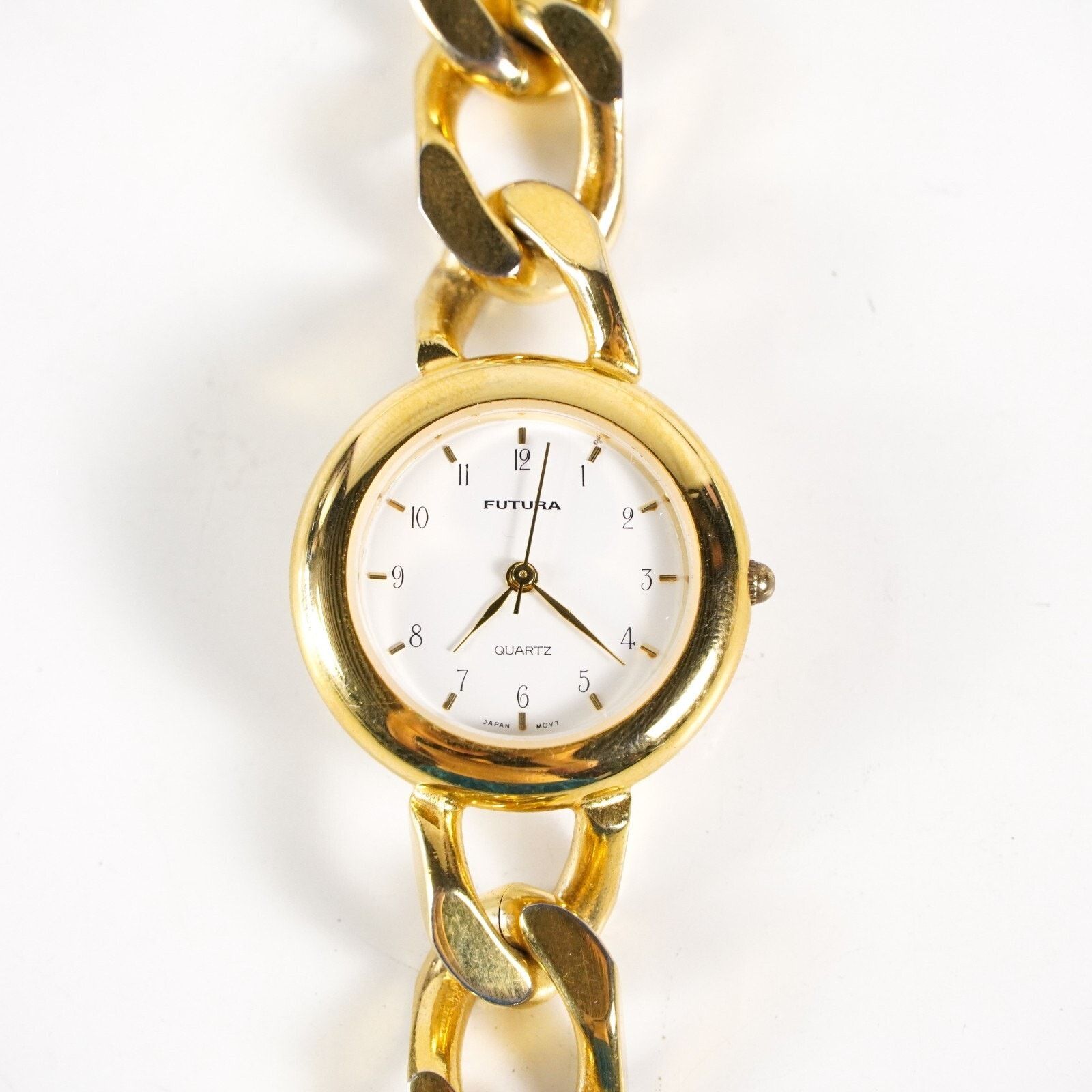 Futura Futura Quartz Watch Gold Stainless Steel Wristwatch Jewelry Size ONE SIZE - 2 Thumbnail