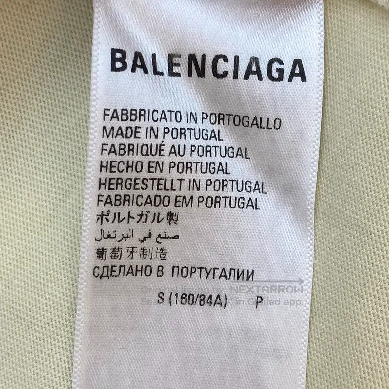 Balenciaga Balenciaga Solid Color Logo Letter Print Round Neck T-Shir Size S / US 4 / IT 40 - 7 Thumbnail