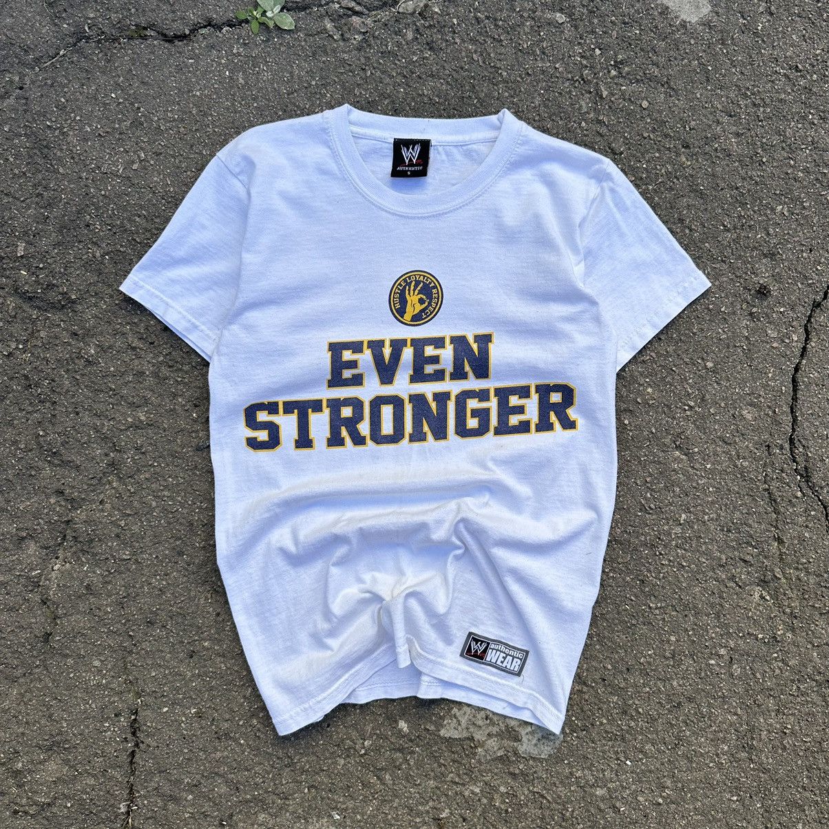Vintage × WWE Vintage WWE T-shirts Logo Even Stronger You Don’t Stop Me Size US XS / EU 42 / 0 - 2 Thumbnail