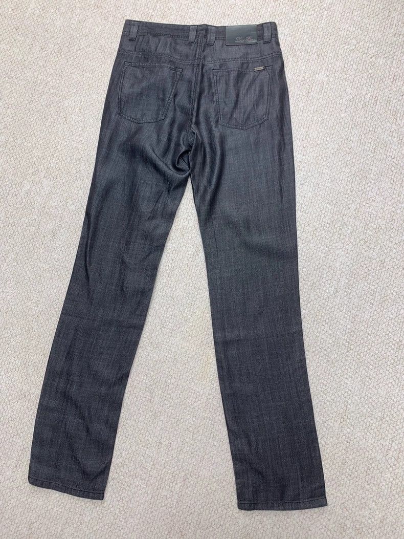 Loro Piana LORO PIANA Light gray denim men's pants Size US 31 - 9 Thumbnail