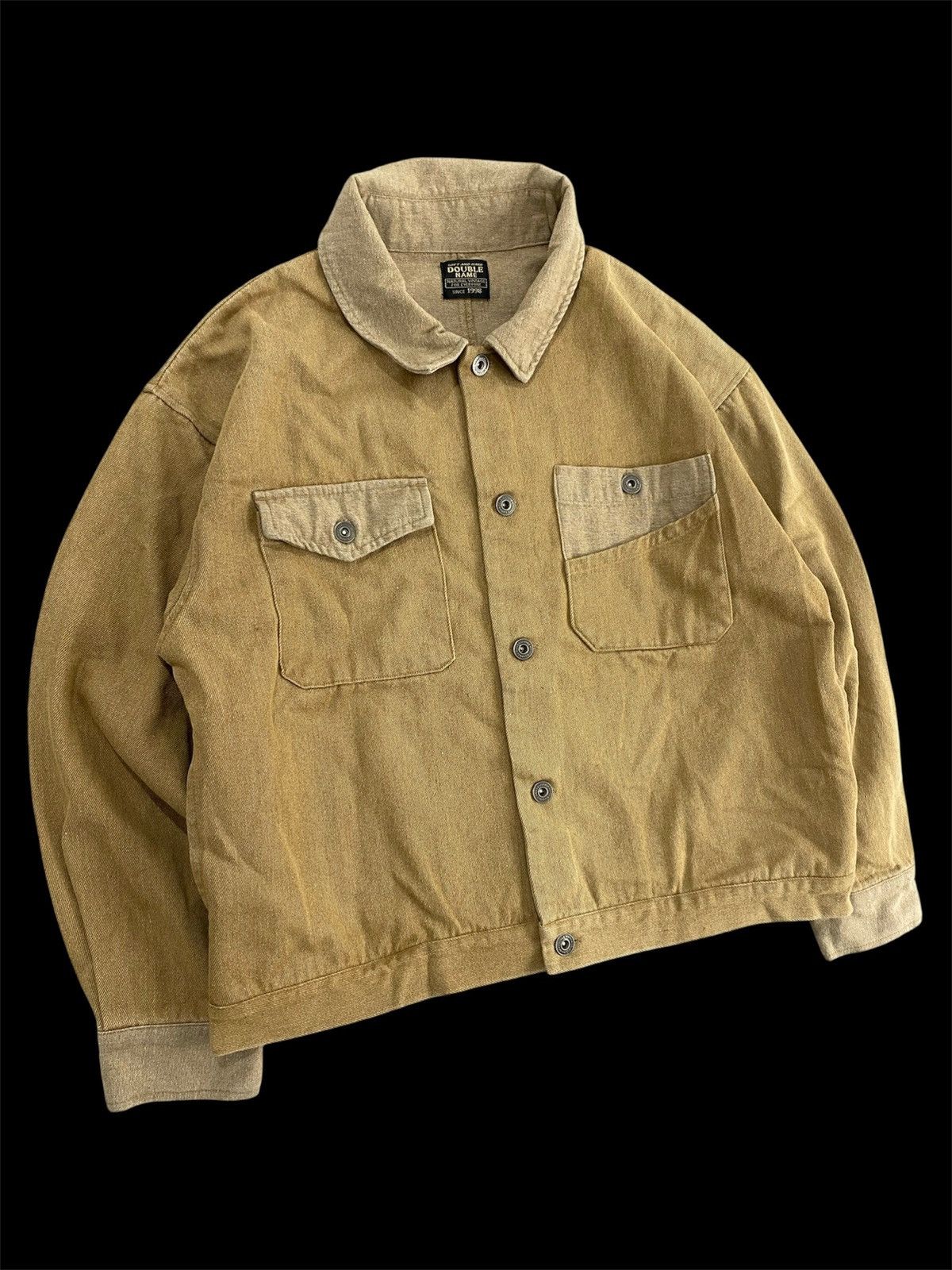 Vintage work jackets double name japan brand Size US M / EU 48-50 / 2 - 1 Thumbnail