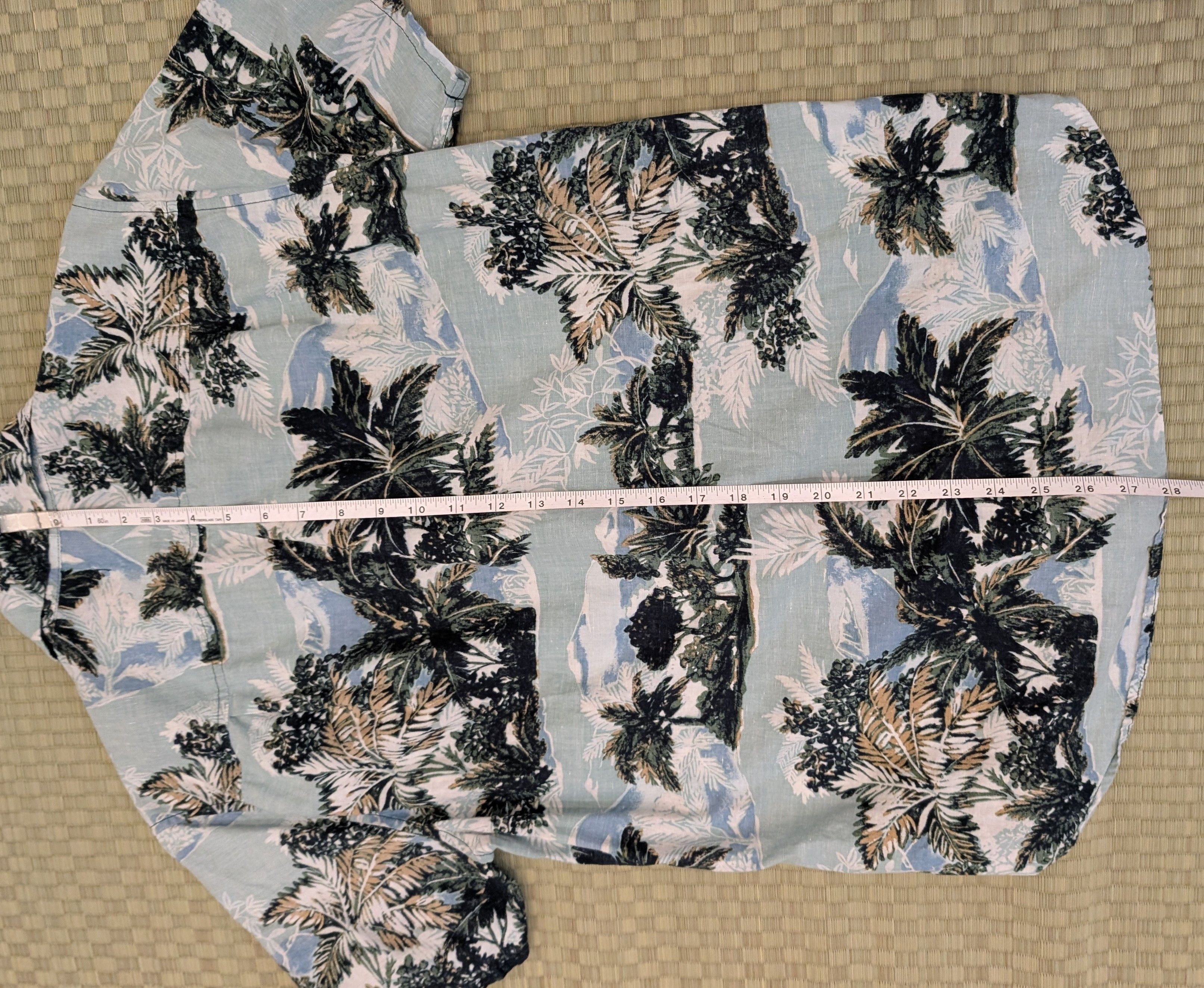 Outerknown Outerknown BBQ Cotton Hemp Palm Hawaiian Shirt Size US S / EU 44-46 / 1 - 6 Thumbnail