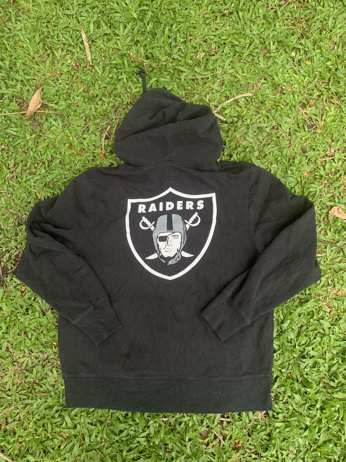 47 Brand × NFL Raiders hoodie | Grailed
