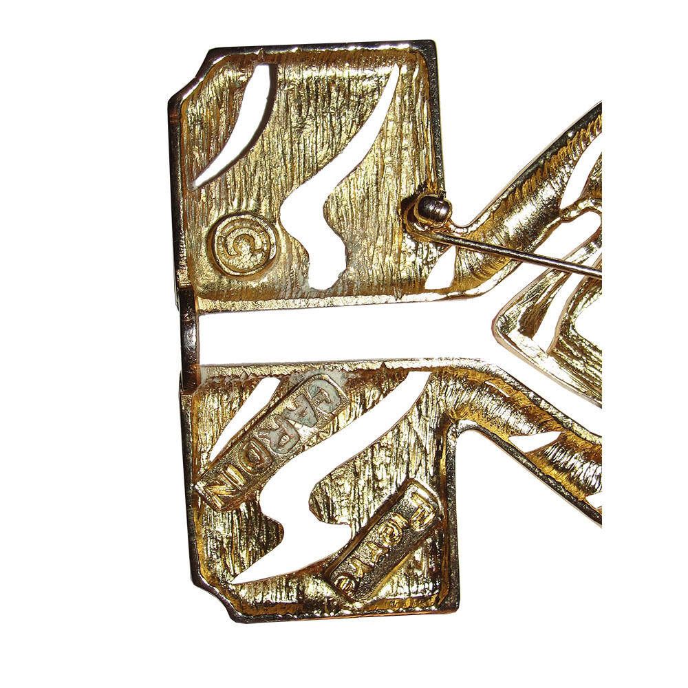 Pierre Cardin Pierre Cardin Enamel Runway Frog Pin Size ONE SIZE - 5 Thumbnail