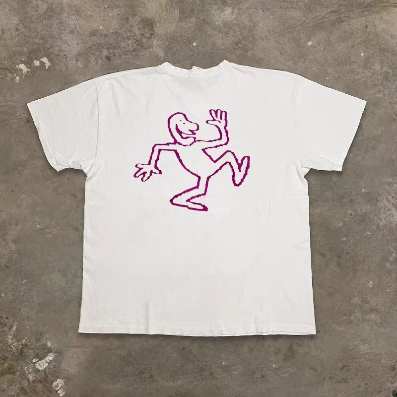Japanese Brand × Vintage Hip Hop Fun Print Casual Short Sleeve T-Shirt Size US L / EU 52-54 / 3 - 3 Thumbnail