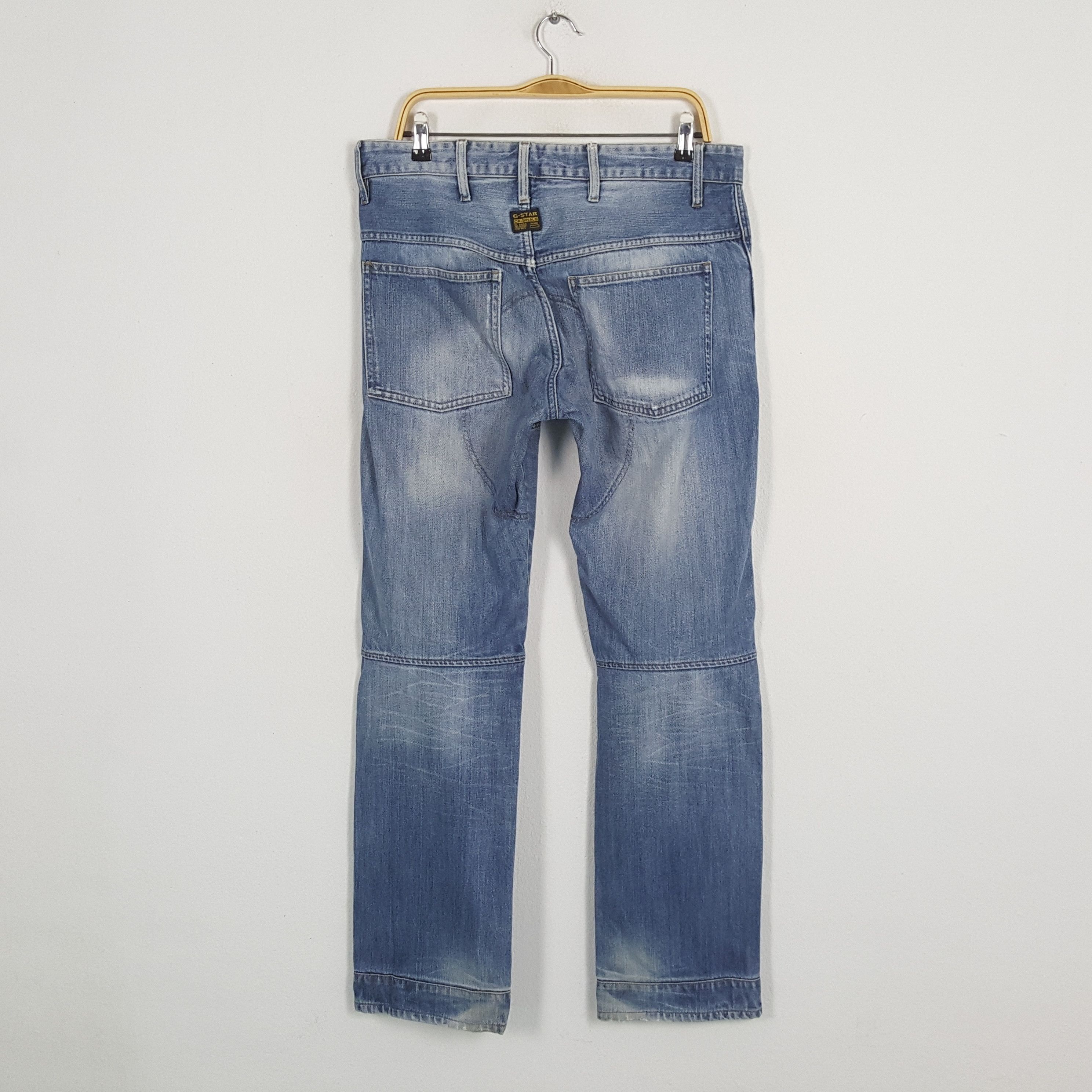 G-Star × Vintage Vintage G-STAR RAW Japanese Fashion Brand Riders Jeans Size US 34 / EU 50 - 4 Thumbnail