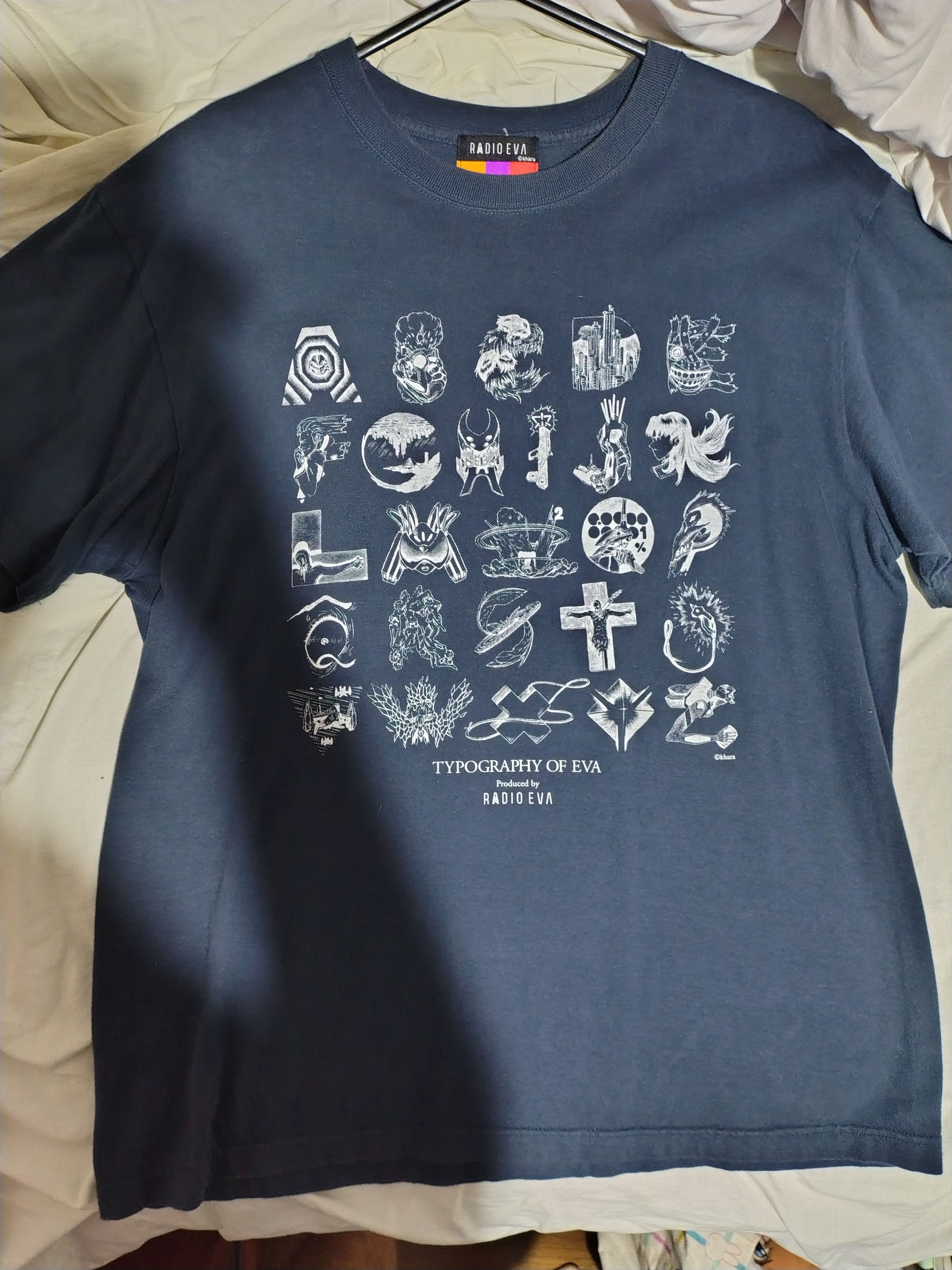 Other RADIO EVA Evangelion Anime Tee Size US XL / EU 56 / 4 - 2 Thumbnail