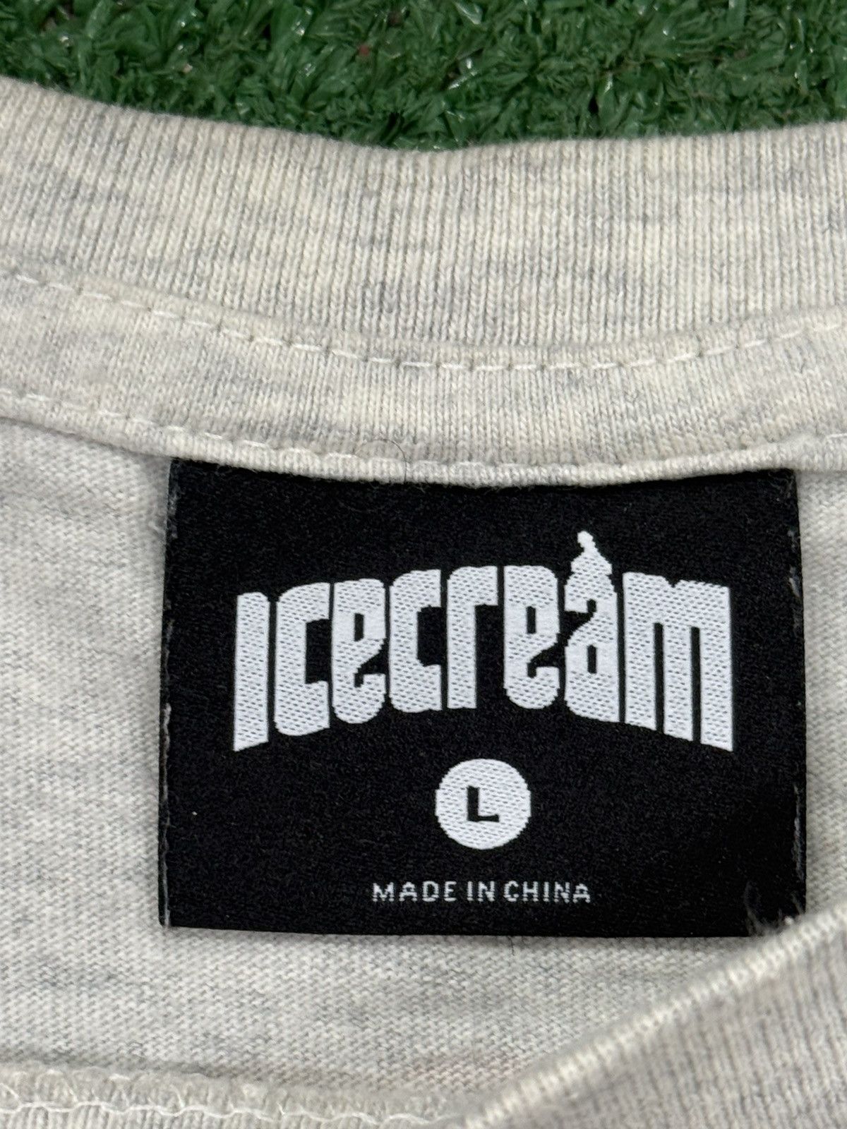 Icecream Icecream Yikes Stripes Light Heather Grey Tee Size US L / EU 52-54 / 3 - 3 Thumbnail