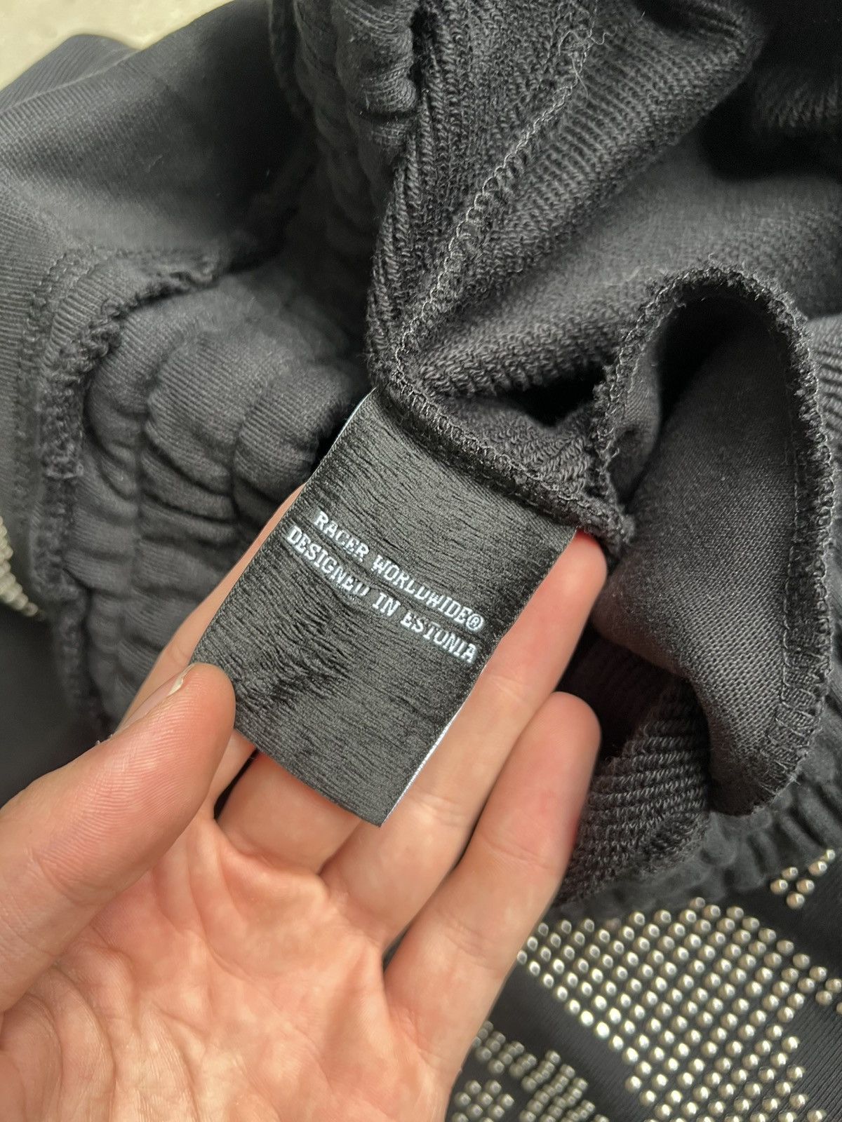 Racer Worldwide Racer Worldwide sweatpants studded censored Size US 29 - 7 Thumbnail
