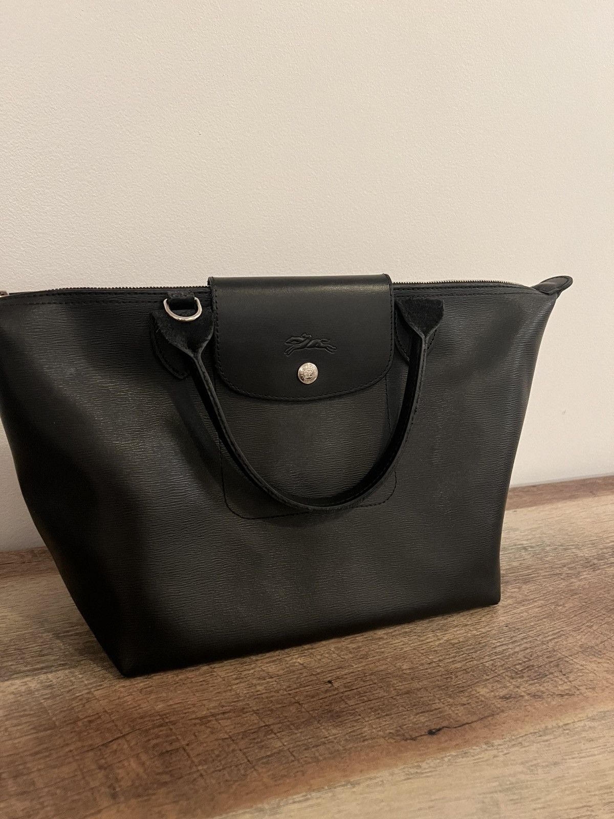 Longchamp Longchamp leather Le Pliage Original Tote Size ONE SIZE - 1 Thumbnail