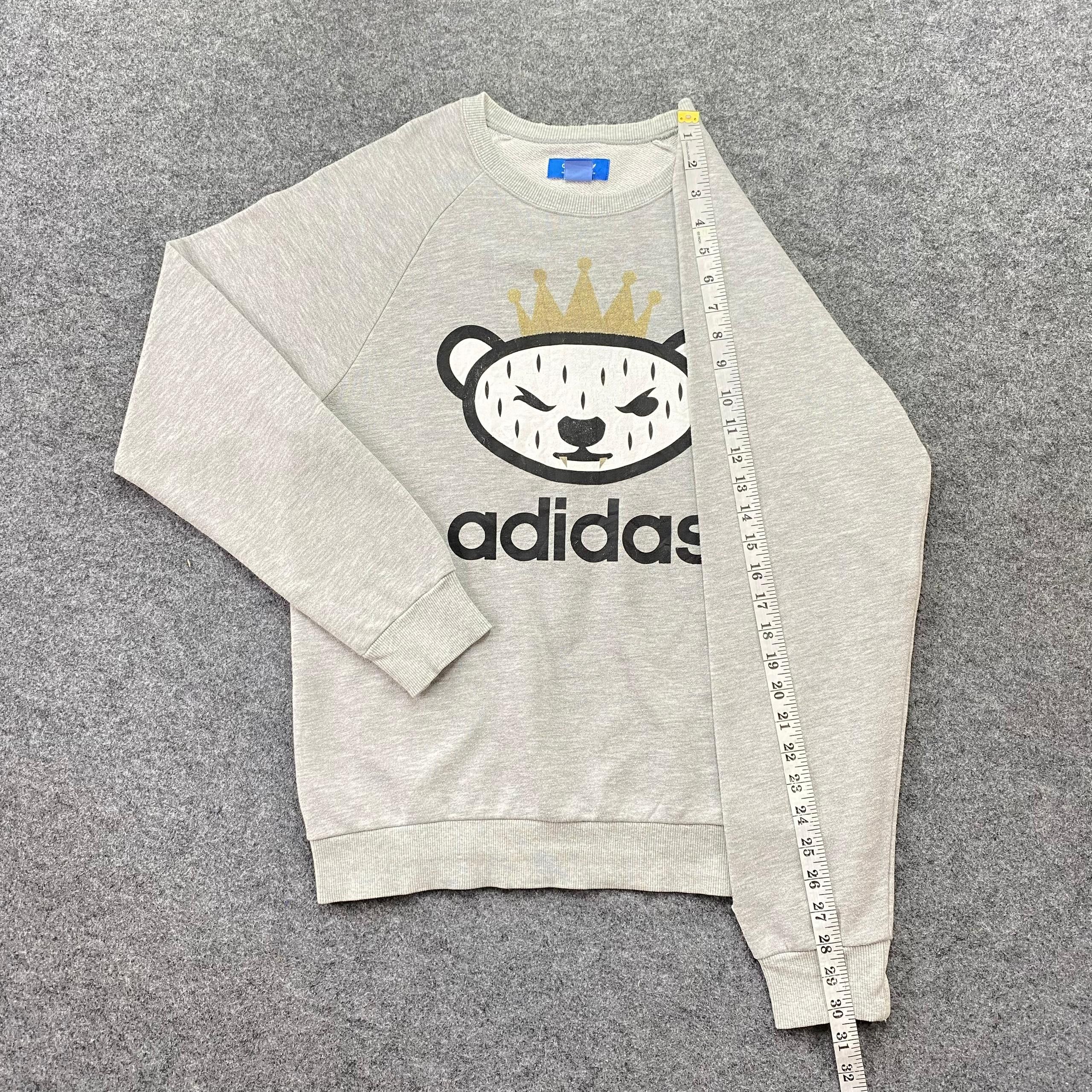 Adidas Vintage Adidas Bear Sweatshirt Size US L / EU 52-54 / 3 - 5 Thumbnail