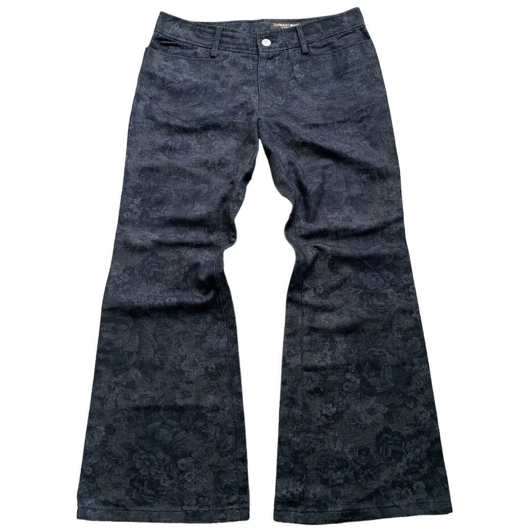Tornado Mart × Tornado Mart Japan TORNADO MART Flower Flared Pants 