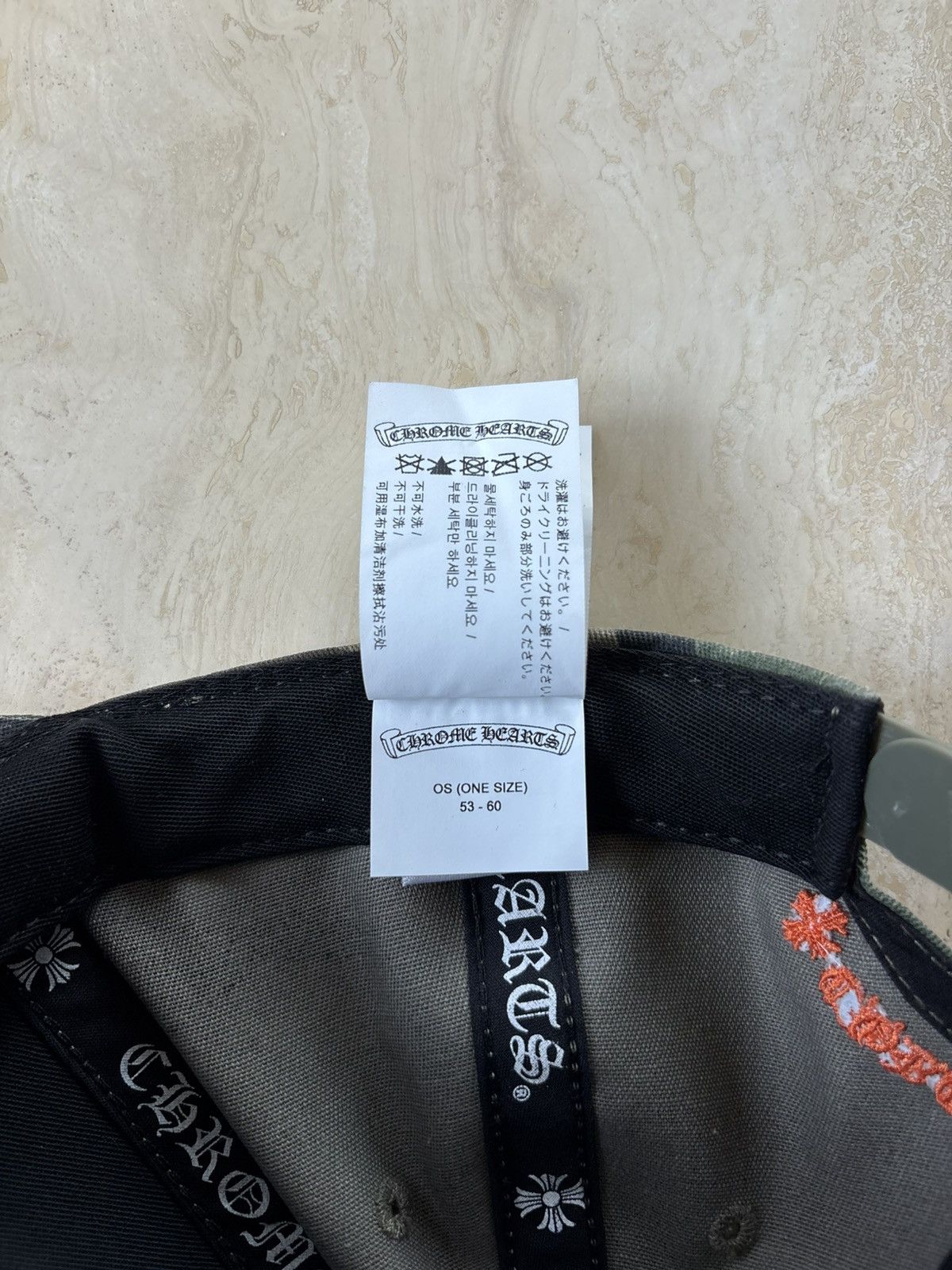Chrome Hearts Chrome Hearts Camo CH Baseball Hat Size ONE SIZE - 9 Thumbnail
