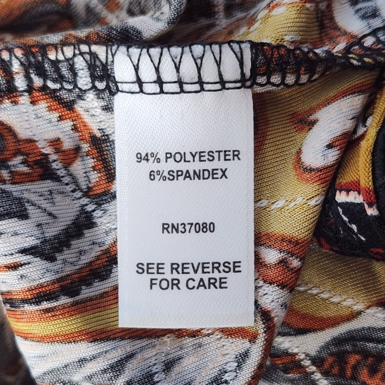 Other Cato Size Small Mustard Paisley Dress Size S / US 4 / IT 40 - 4 Thumbnail
