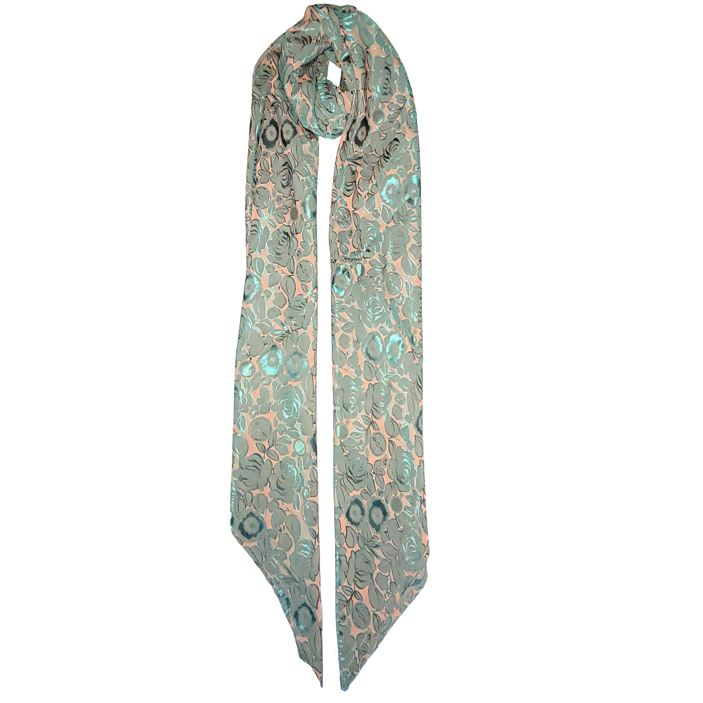 Other NWT Double-Sided Silk Scarf 52"x52" Large Square Wrap 3019 Size ONE SIZE - 8 Thumbnail
