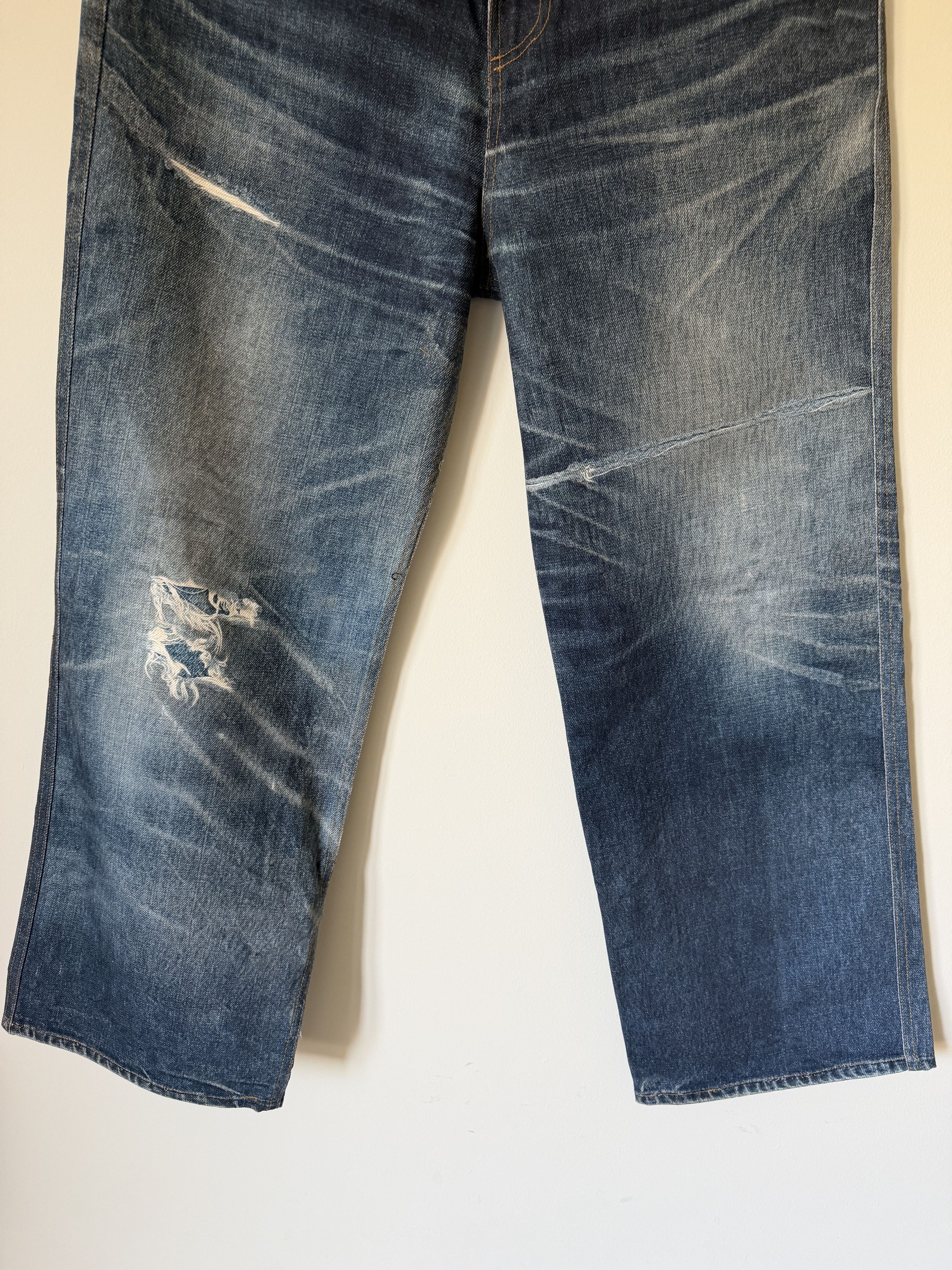 Andersson Bell Andersson Bell Tromp L'oeil Printed Jeans in Blue Size US 34 / EU 50 - 3 Thumbnail