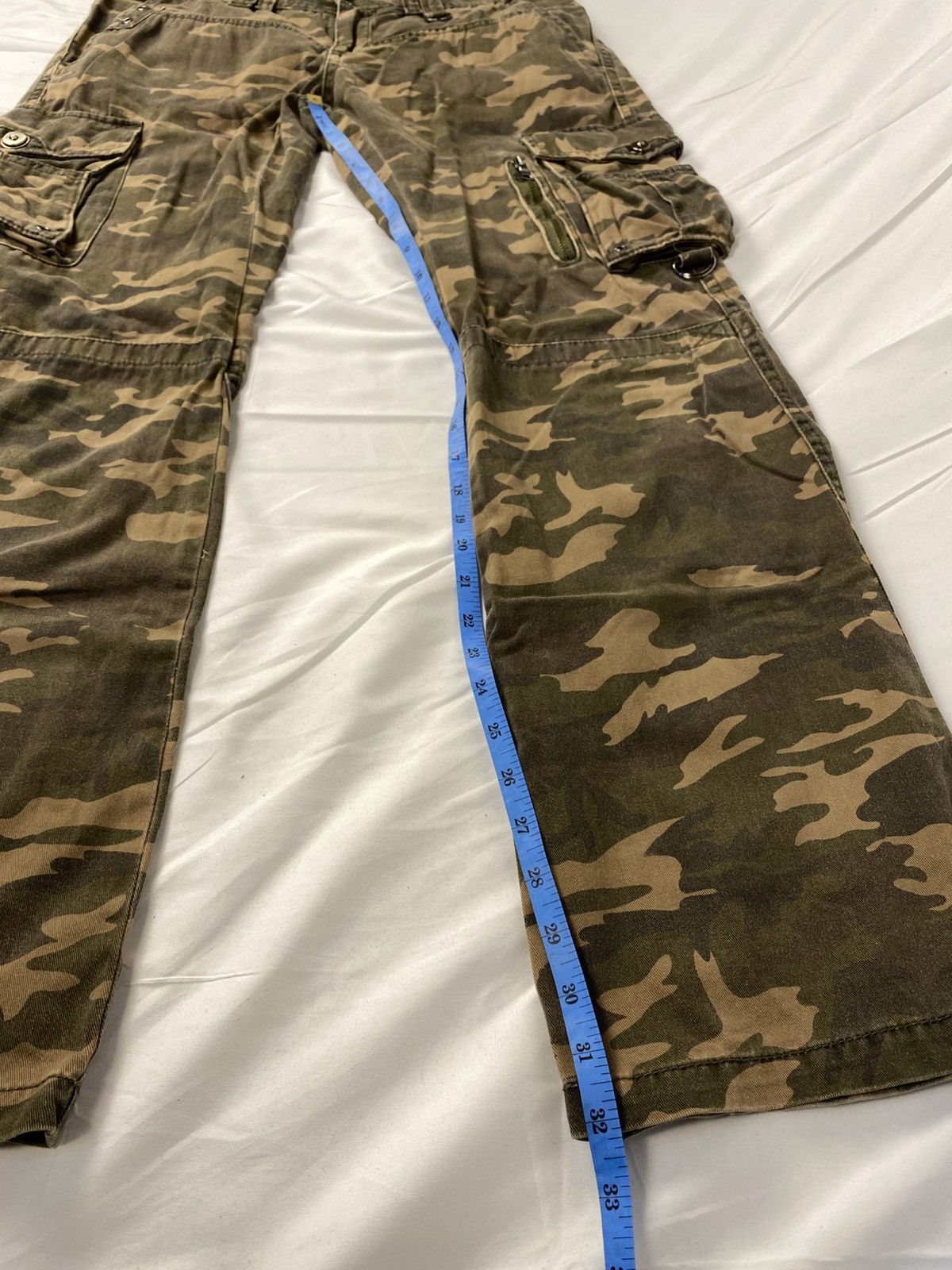 JACKROSE Jackrose Camo Cargo Flared Army Japanese Style Size US 35 - 22 Thumbnail