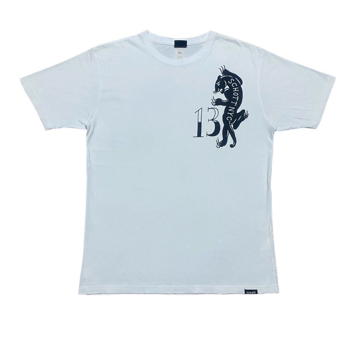Schott Rare‼️🔥Schott N.Y.C Sportwear T-Shirt Size US M / EU 48-50 / 2 - 1 Thumbnail