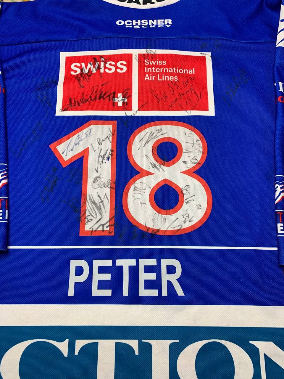 NHL Ice Hockey Shirt Jersey #peter 18 Matches Size US XL / EU 56 / 4 - 5 Thumbnail