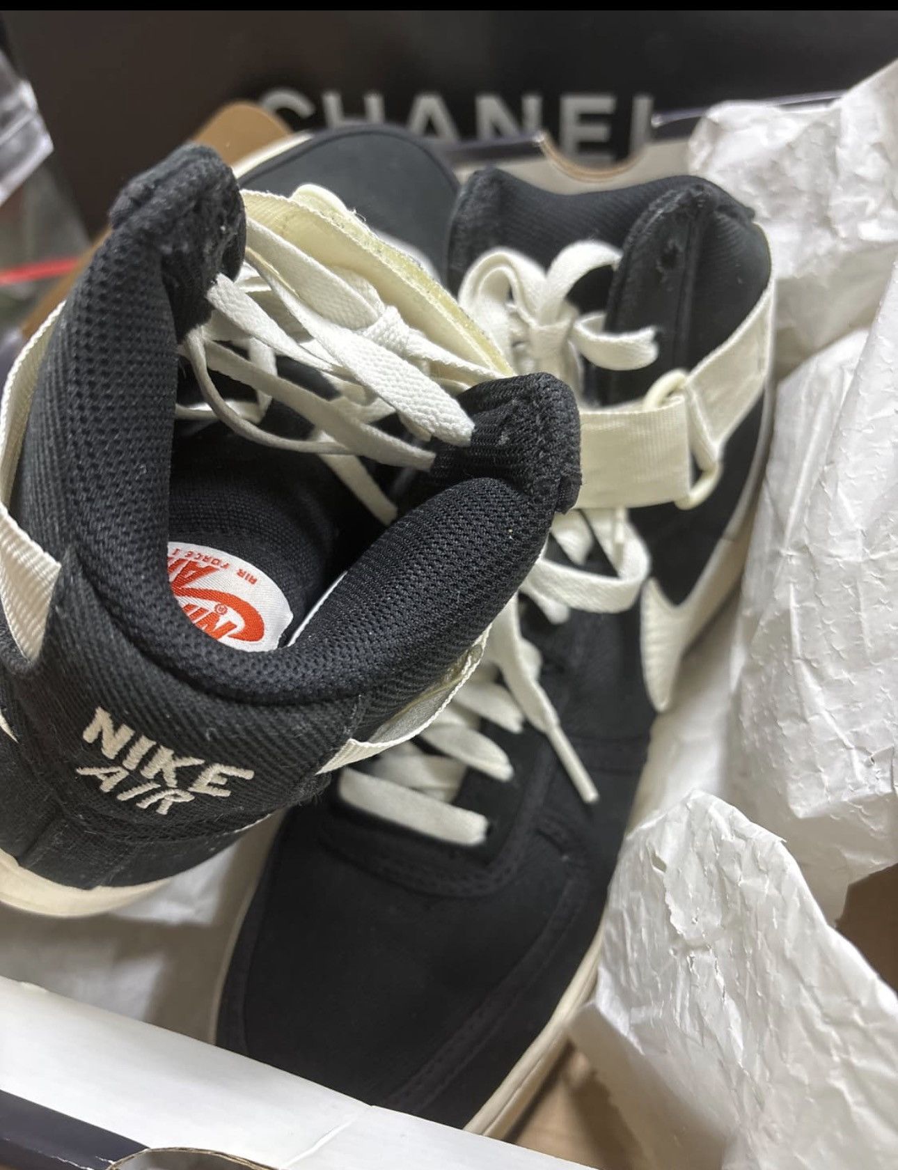Nike Nike Air Force 1 HI Retro canvas D/S Size US 9 / EU 42 - 3 Thumbnail