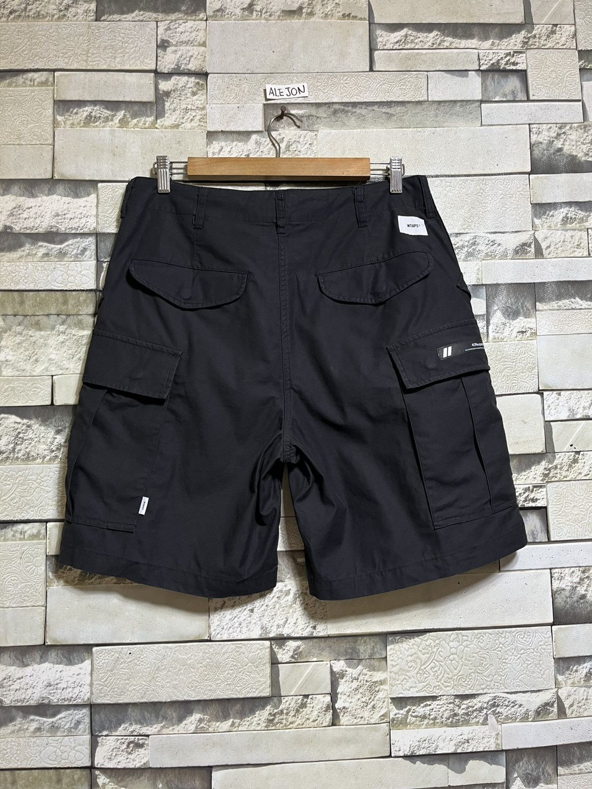 Wtaps WTAPS SS22 BLACK CARGO SHORTS Size US 32 / EU 48 - 7 Thumbnail