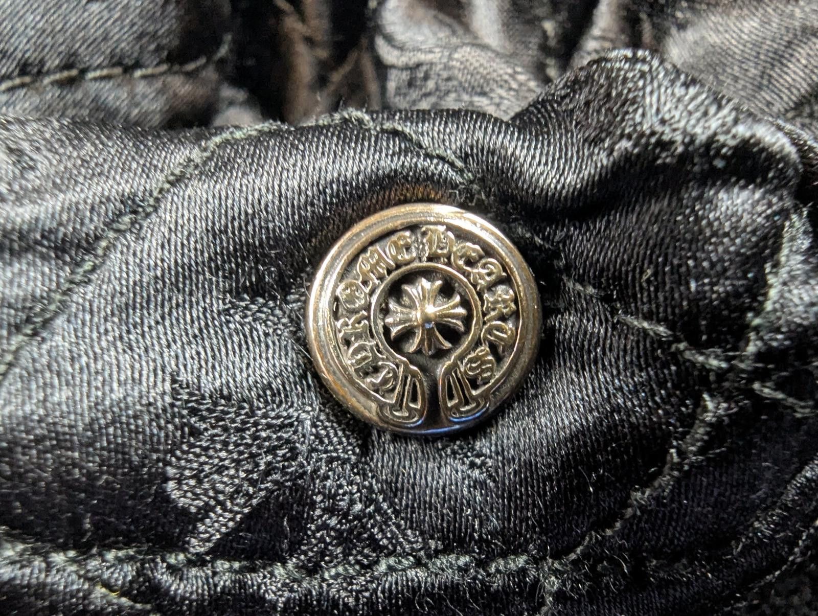 Chrome Hearts Chrome Hearts Cross Patch Varsity Jacket in Black Size US S / EU 44-46 / 1 - 10 Thumbnail
