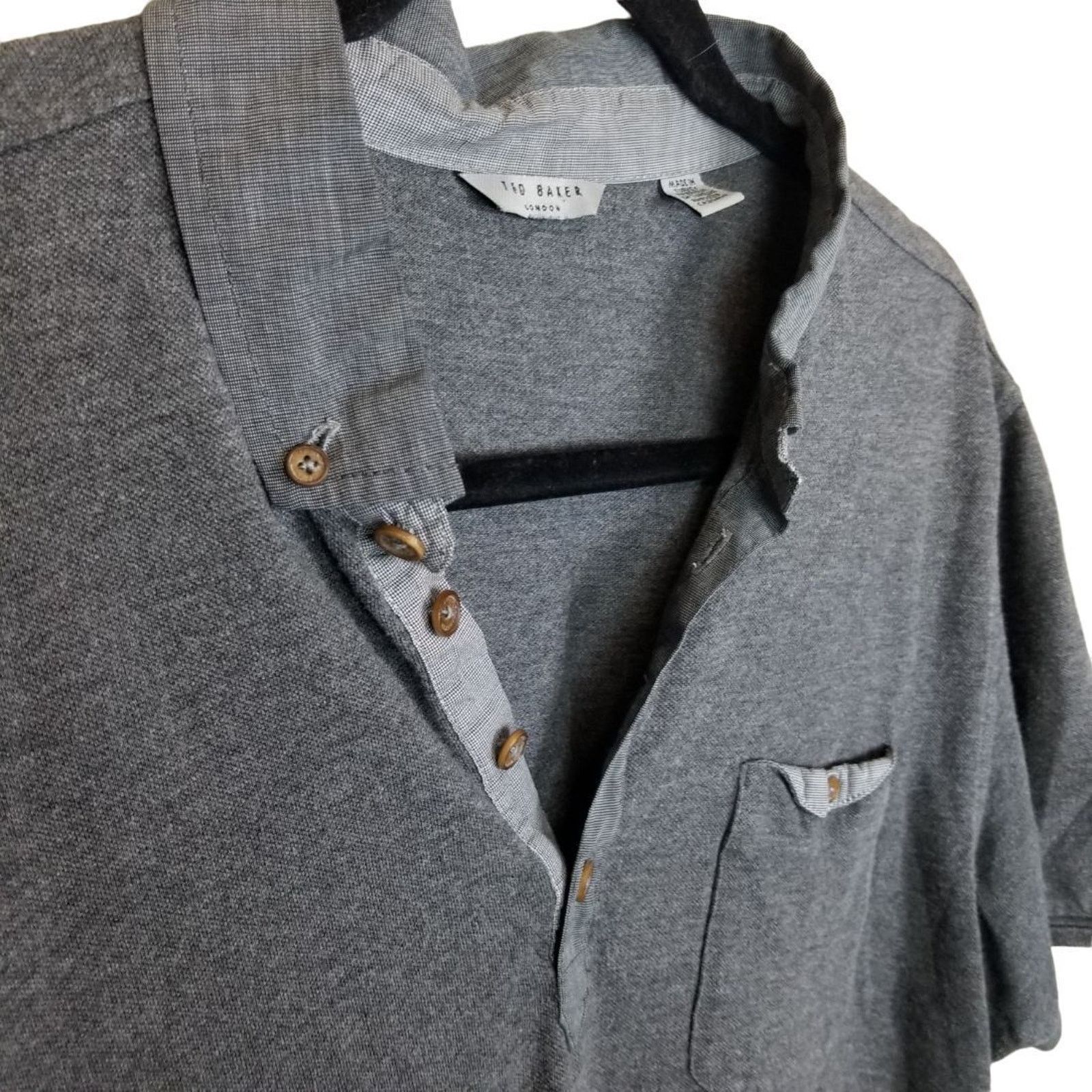Ted Baker Ted Baker Mens Polo Shirt Size L/XL Business Casual Designer Size US L / EU 52-54 / 3 - 5 Thumbnail