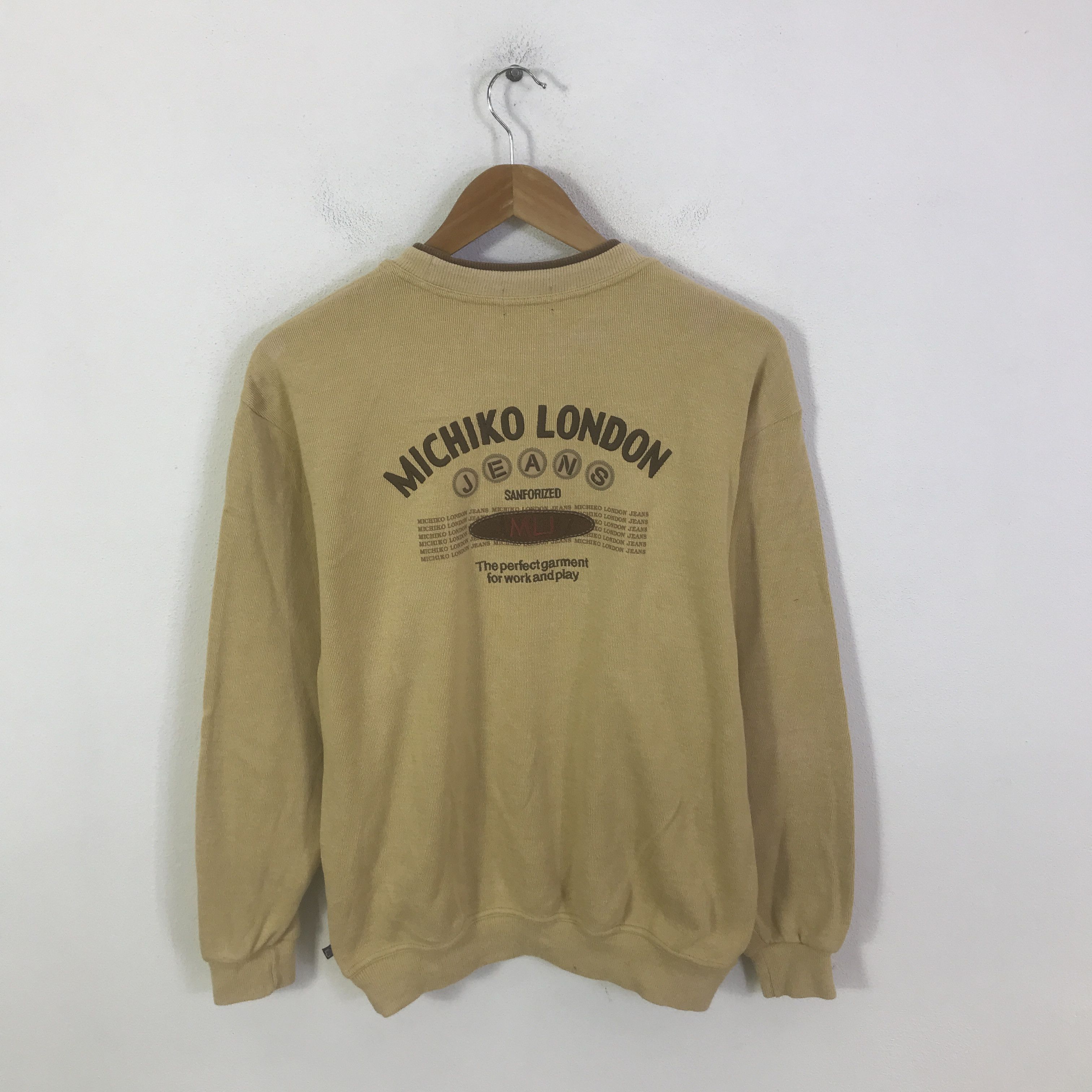 Michiko Koshino michiko london logo sweatshirt K128B5 Size US M / EU 48-50 / 2 - 1 Thumbnail