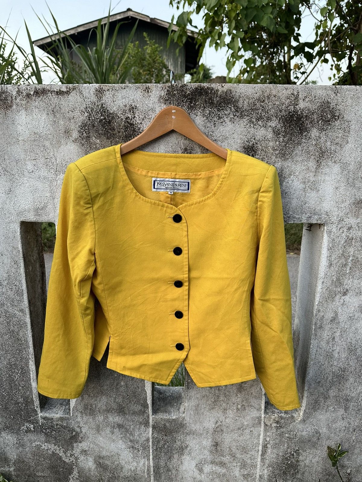 Yves Saint Laurent Yves saint laurent cropped jacket Size M / US 6-8 / IT 42-44 - 4 Thumbnail