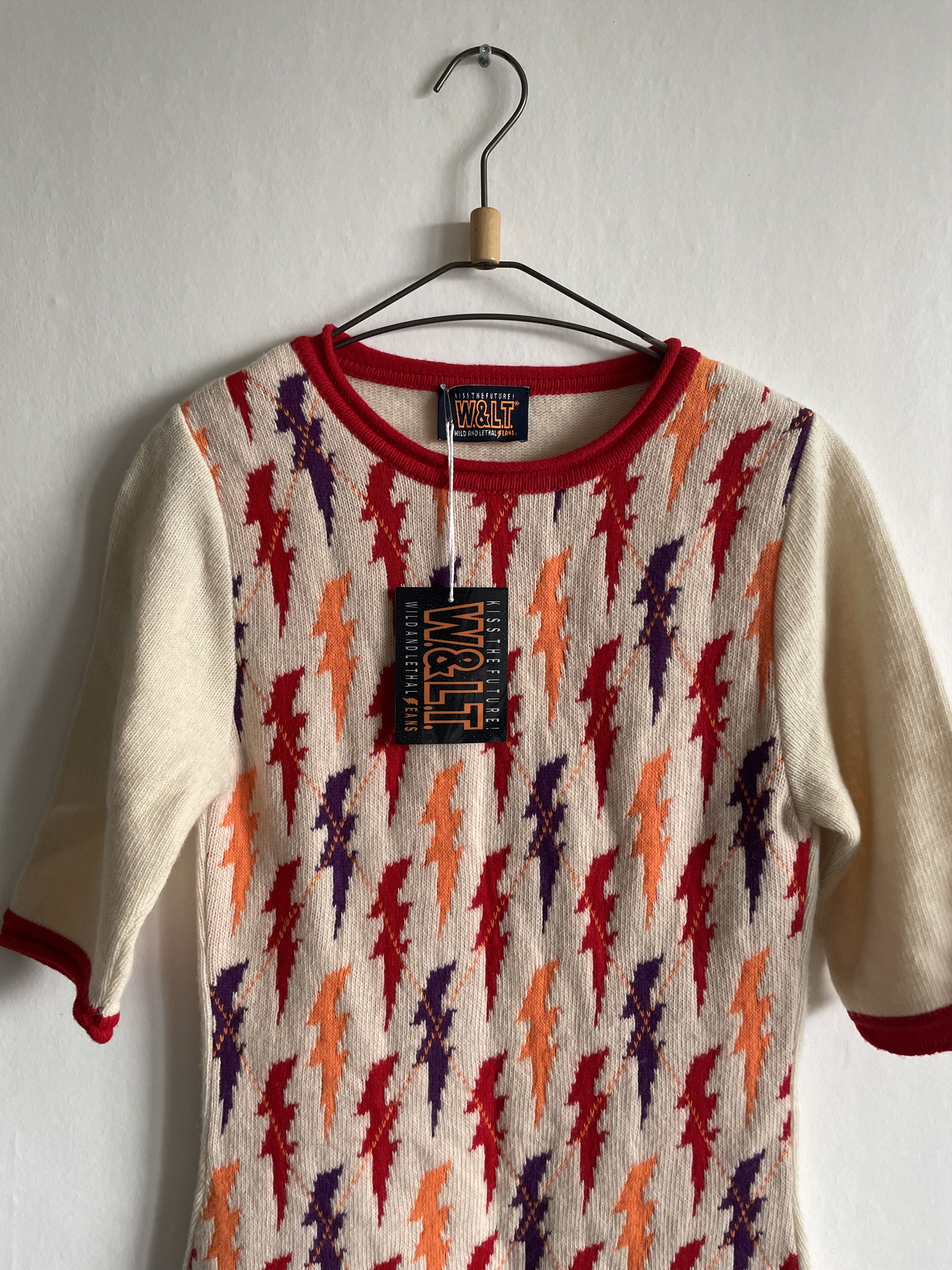 Walter Van Beirendonck W&LT by Walter Van Beirendonck Knit Dress – Late 90s Size XS / US 0-2 / IT 36-38 - 5 Thumbnail