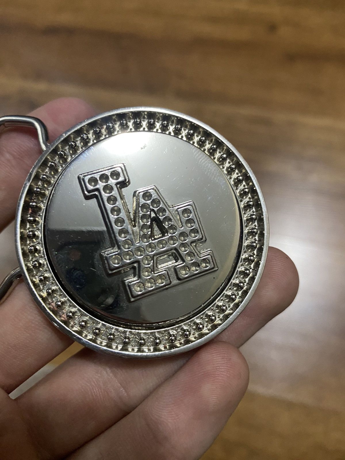 Vintage 🔥RARE VINTAGE RAP LA SPINNER ROTATING Buckle Belt🔥 Size ONE SIZE - 7 Thumbnail