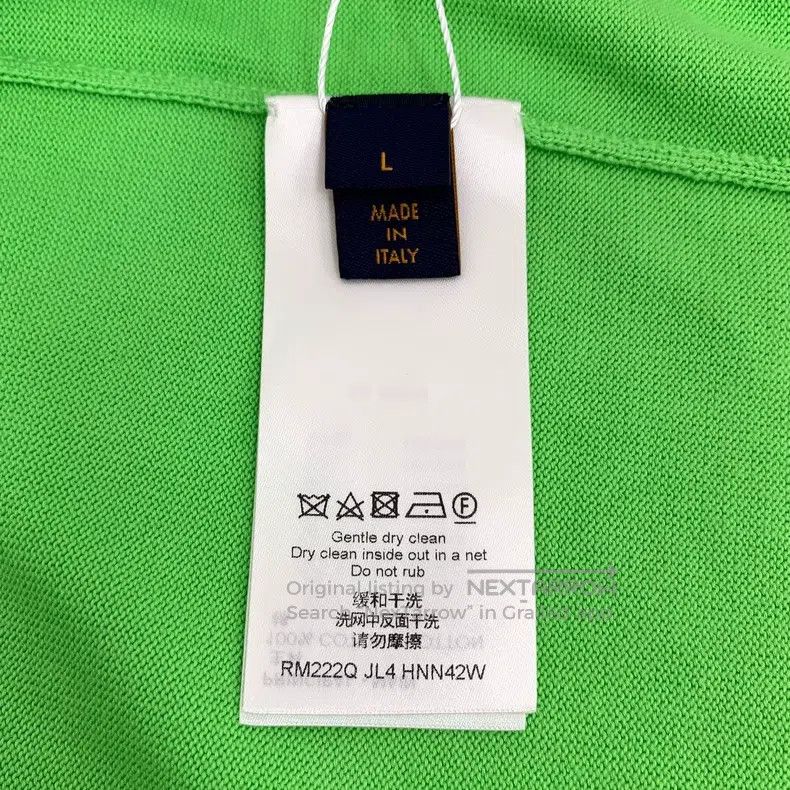 Louis Vuitton Louis Vuitton 22 green logo monogrammed embroidered pin co Size US L / EU 52-54 / 3 - 7 Thumbnail