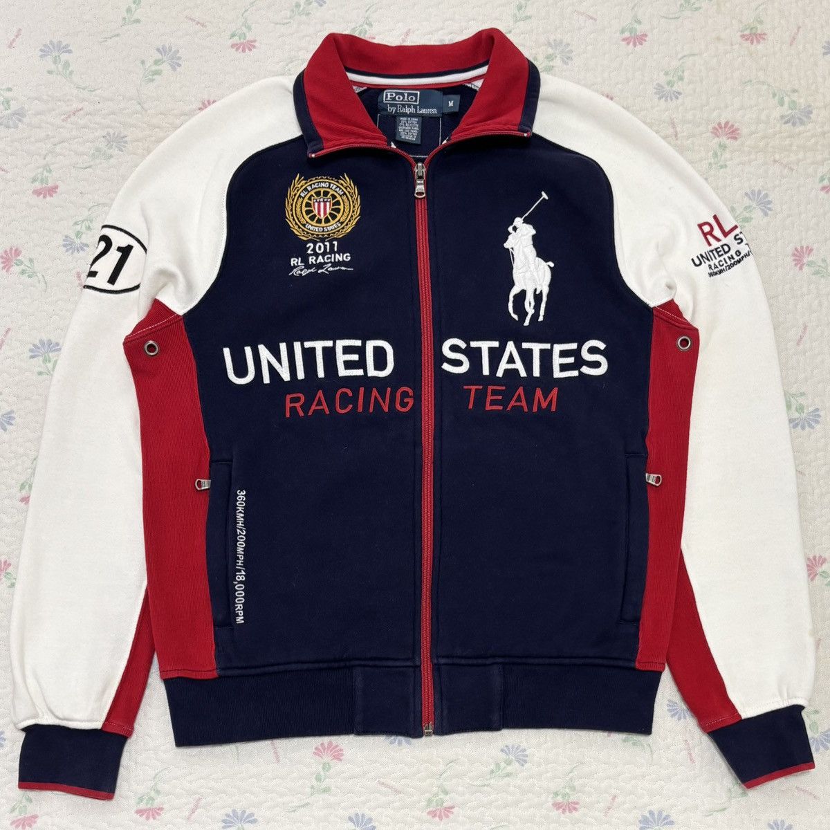 Polo Ralph Lauren Polo Ralph Lauren 2011 RL Racing Jacket Size US M / EU 48-50 / 2 - 1 Thumbnail