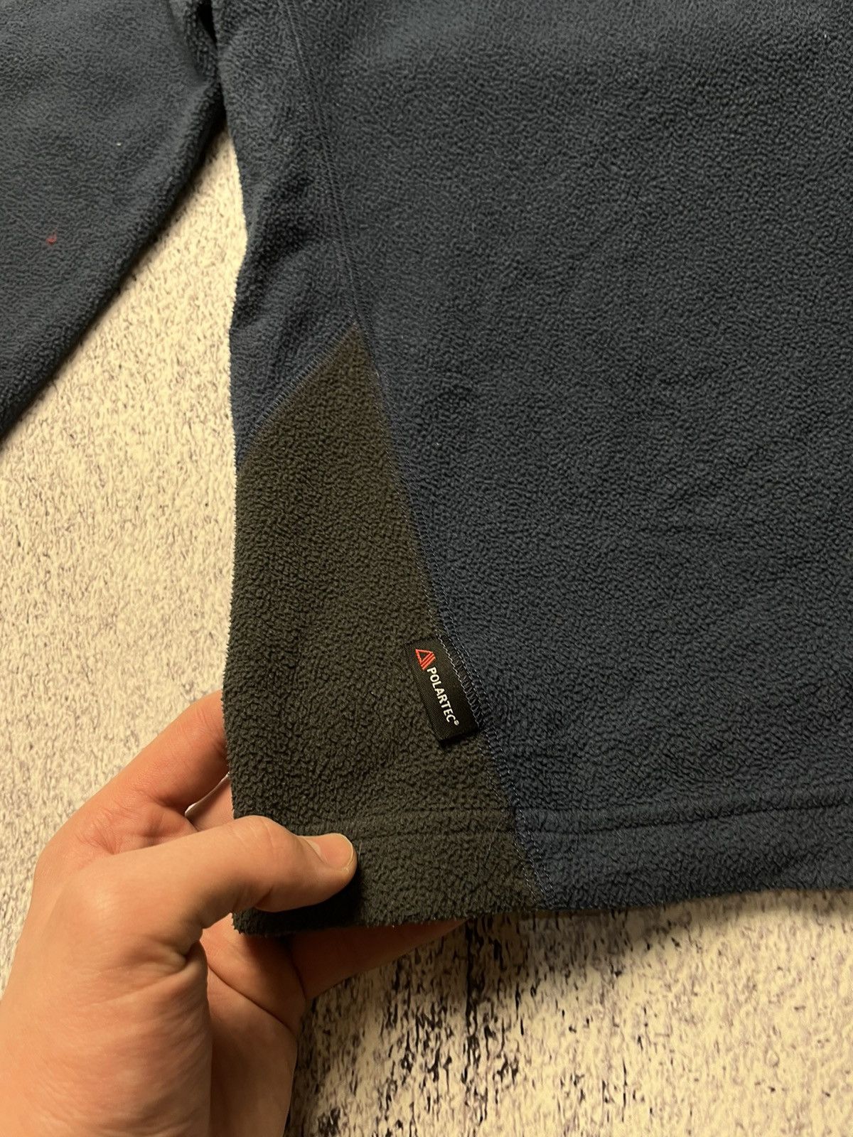 Mountain Equipment Company Men's blue Mountain Equipment 1/3 zip fleece jacket Size US M / EU 48-50 / 2 - 5 Thumbnail