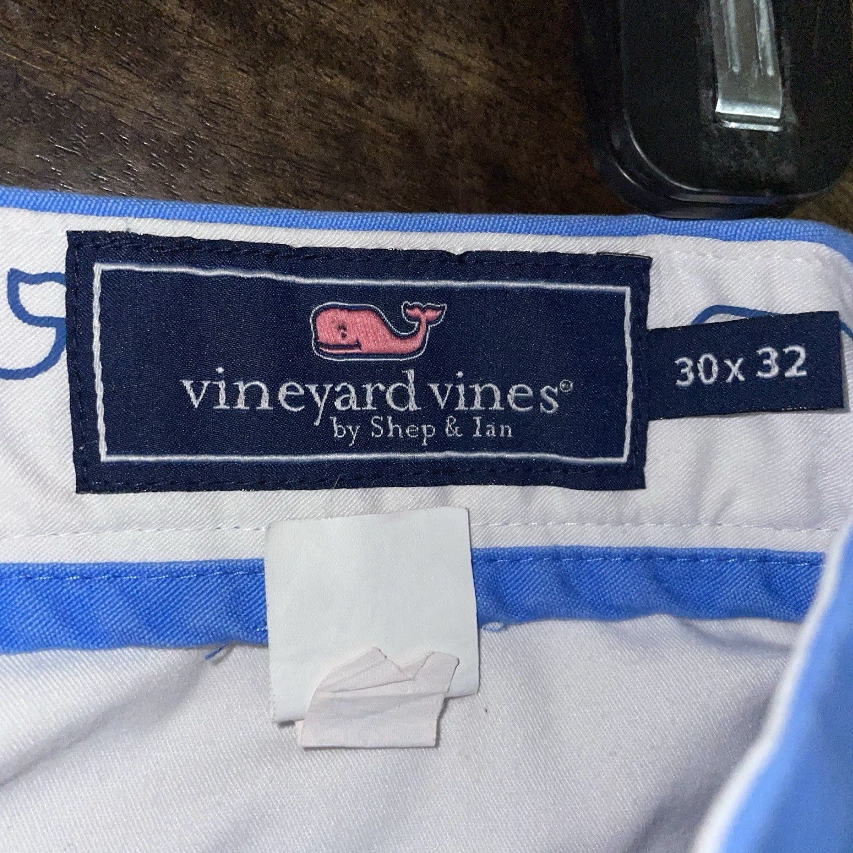 Vineyard Vines VINEYARD VINES Chino Pants Men 30x32 Blue Cotton Casual Size US 30 / EU 46 - 4 Thumbnail
