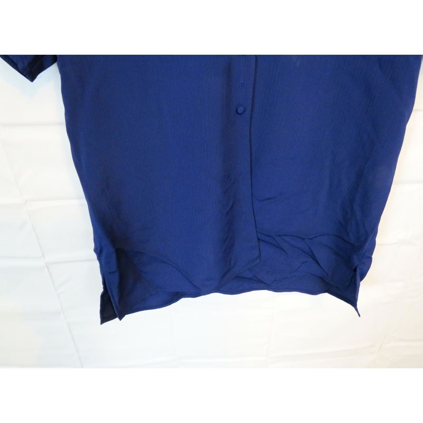 Vintage VINTAGE Bentley Shirt Blue Large with tags NOS 1990s Polyester Regular Men’s Shirt Size L / US 10 / IT 46 - 4 Thumbnail