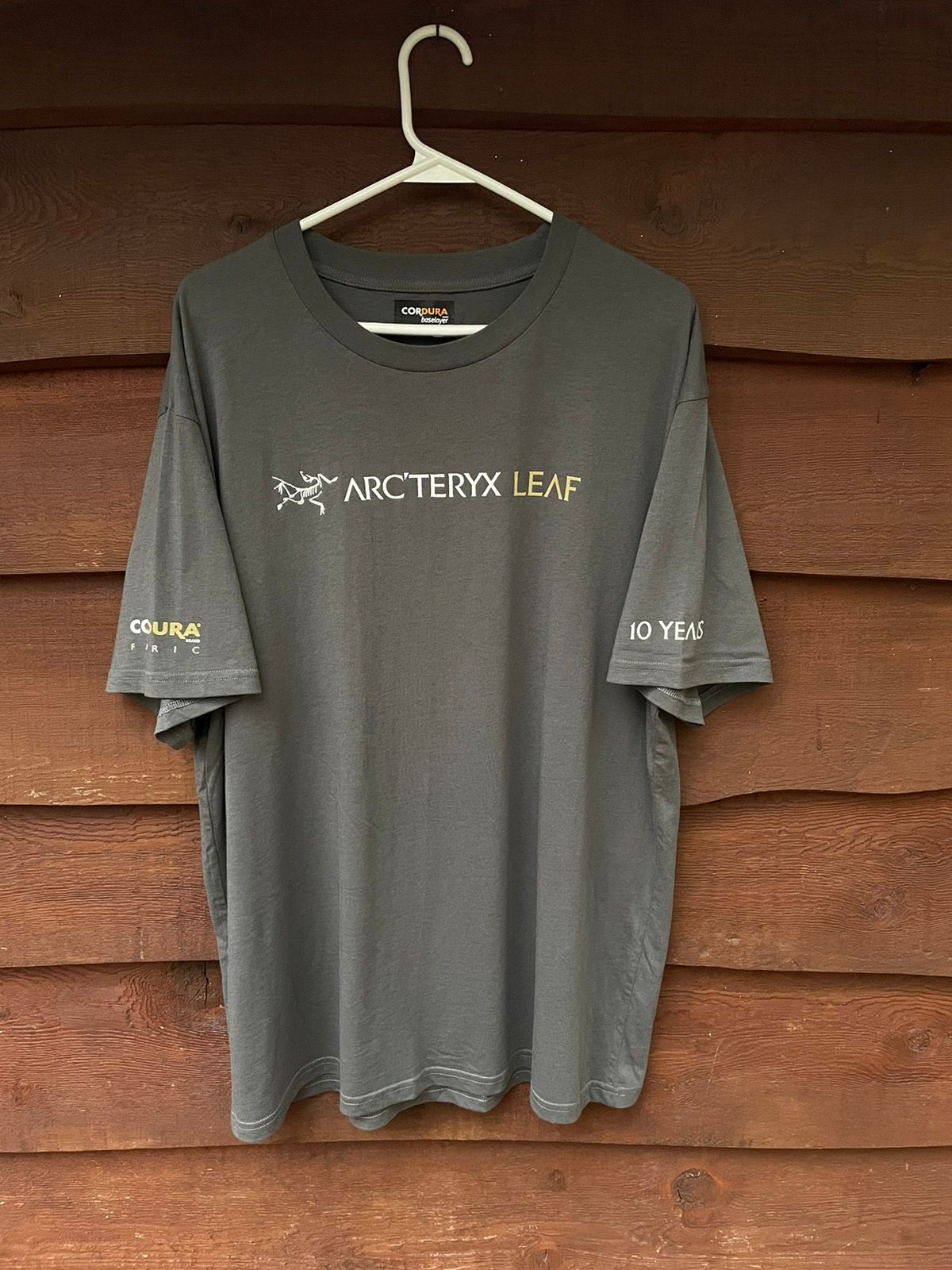 Pre-owned Arc'teryx Leaf Cordura Baselayer T-shirt In Grey