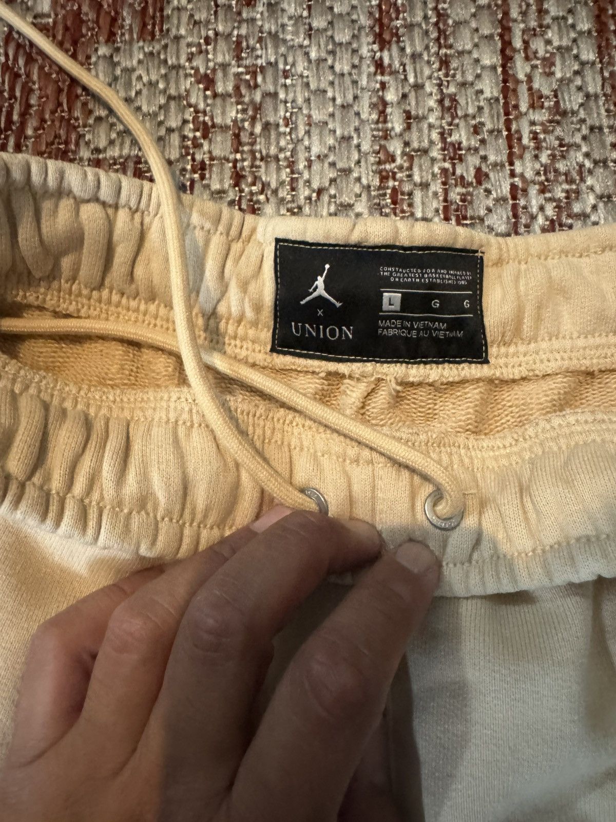 Union LA Union X Jordan Shorts Cream Rare Size Large Size US 34 / EU 50 - 3 Thumbnail