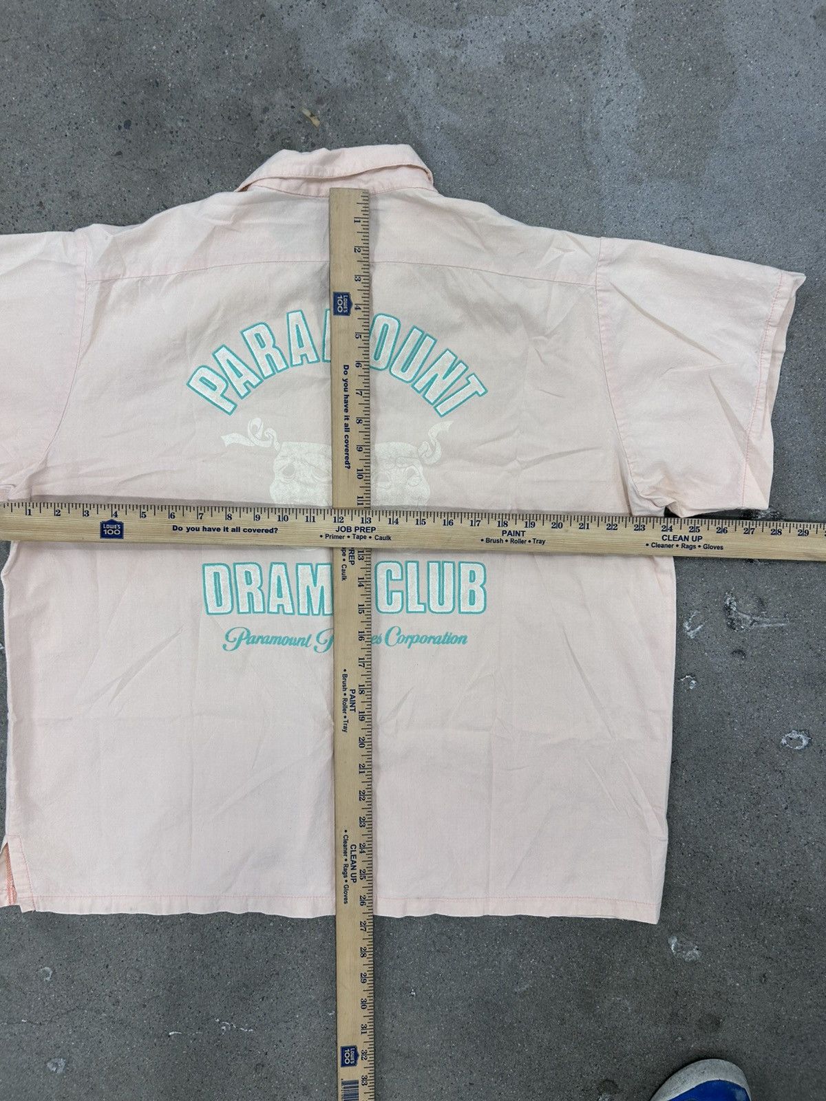 Vintage Vintage peach paramount drama club button shirt Size US M / EU 48-50 / 2 - 6 Thumbnail