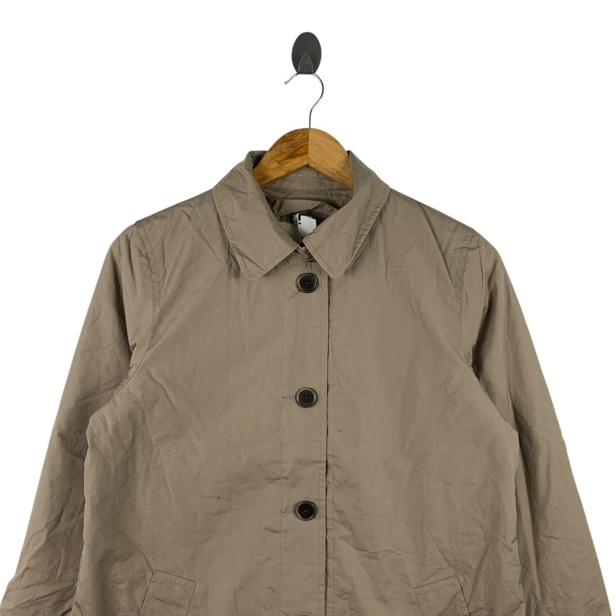 Margaret Howell MHL MARGARET HOWELL Beige Long Overcoat Jacket Parka Size US M / EU 48-50 / 2 - 4 Thumbnail
