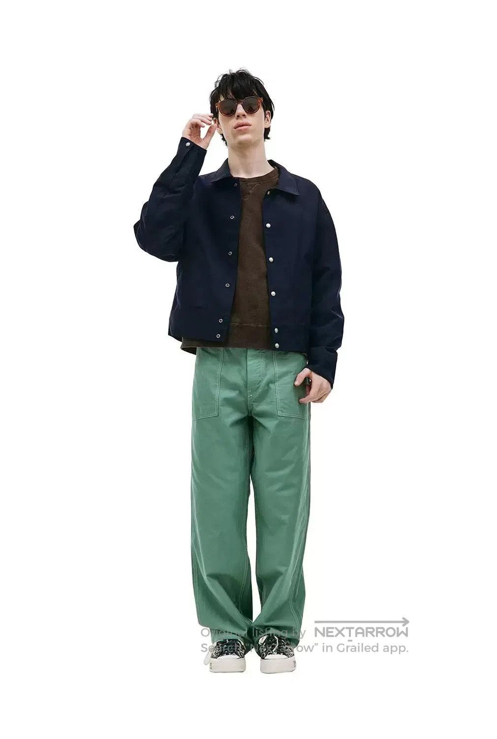 Visvim visvim carpenter pants in green new condition. Size US 44 / EU 60 - 7 Thumbnail