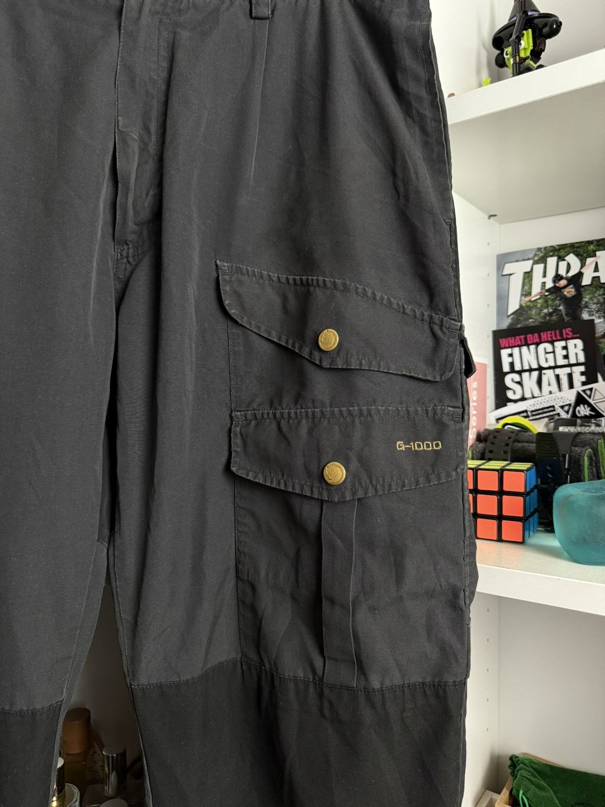 Designer × Fjallraven Fjallraven g-1000 technical trekking cargo pants 52 outdoor Size US 34 / EU 50 - 4 Thumbnail
