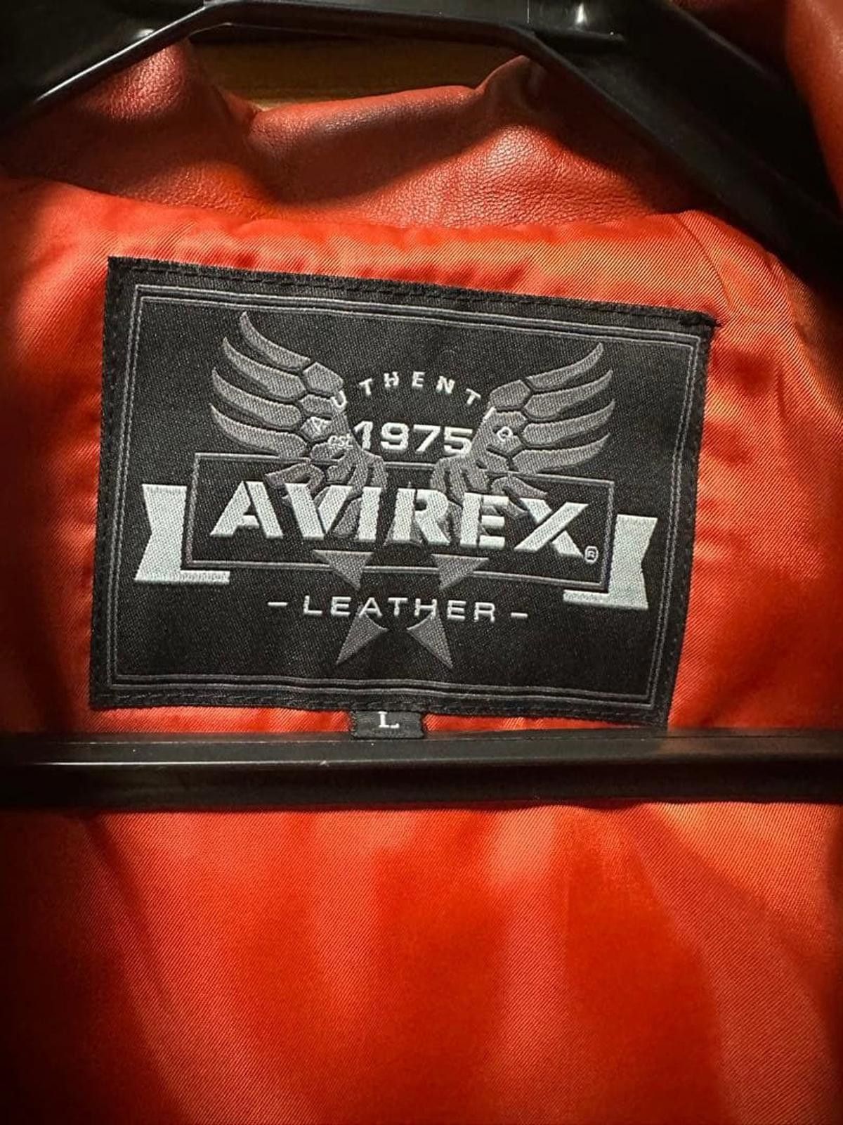 Avirex Avirex - Vintage Leather Bomber Size US L / EU 52-54 / 3 - 2 Thumbnail