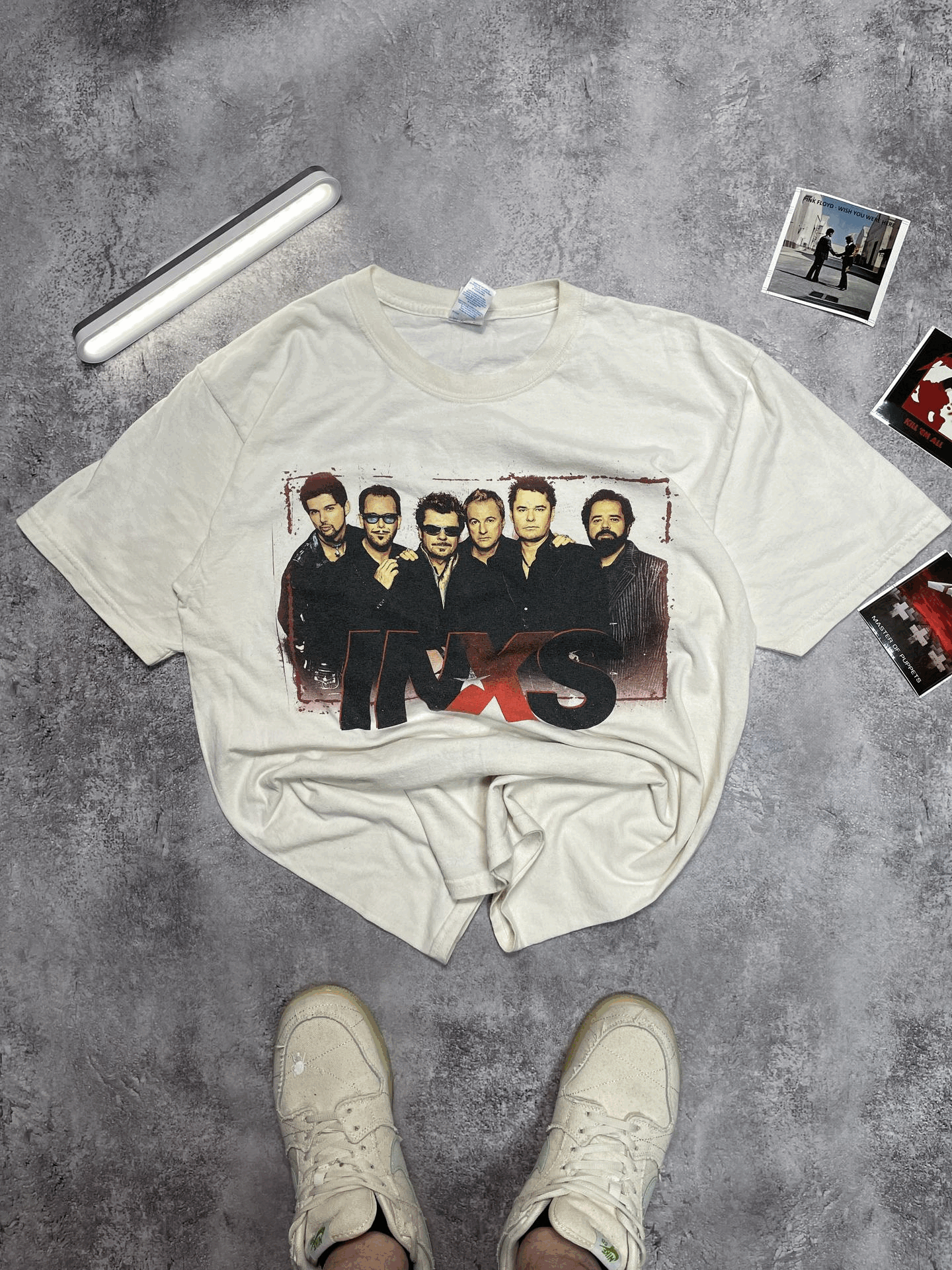 Band Tees Vintage Inxs Concert Tour T Shirt 2007 Band Shirt Size US L / EU 52-54 / 3 - 1 Thumbnail
