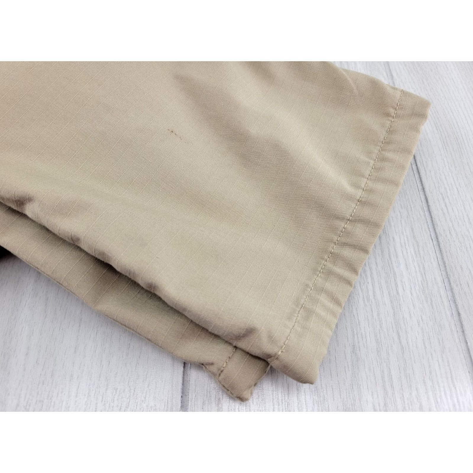 Vintage 5.11 Tactical Series Style 31.5-35 Inseam Regular Pants Tan Men Dress Pants Flat Front Beige 511 Vintage: No Mens Size US 31 - 4 Thumbnail